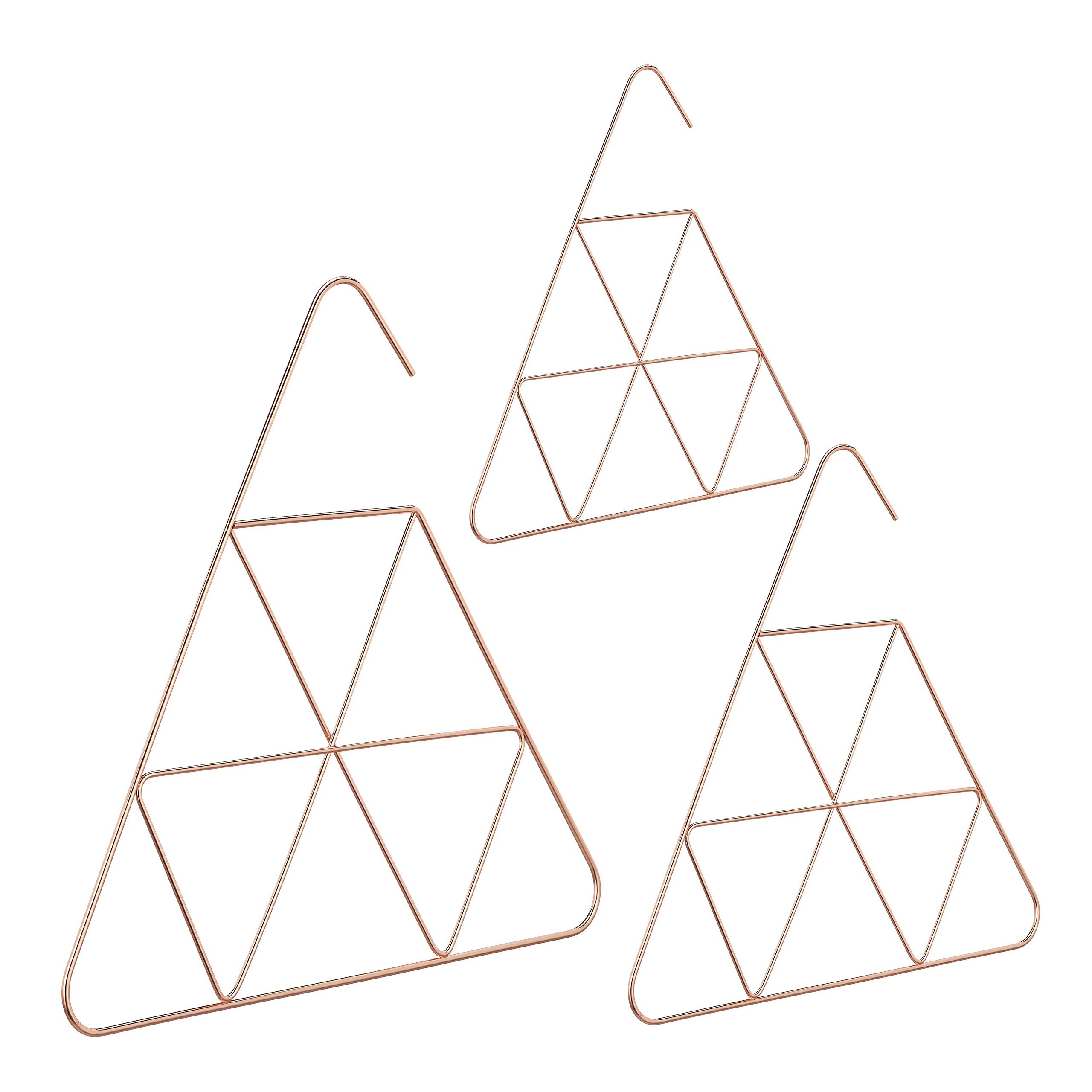 Schalhalter 10-tlg. Schwarz - Platzsparende Aufhängung Für Schals & Accessoires