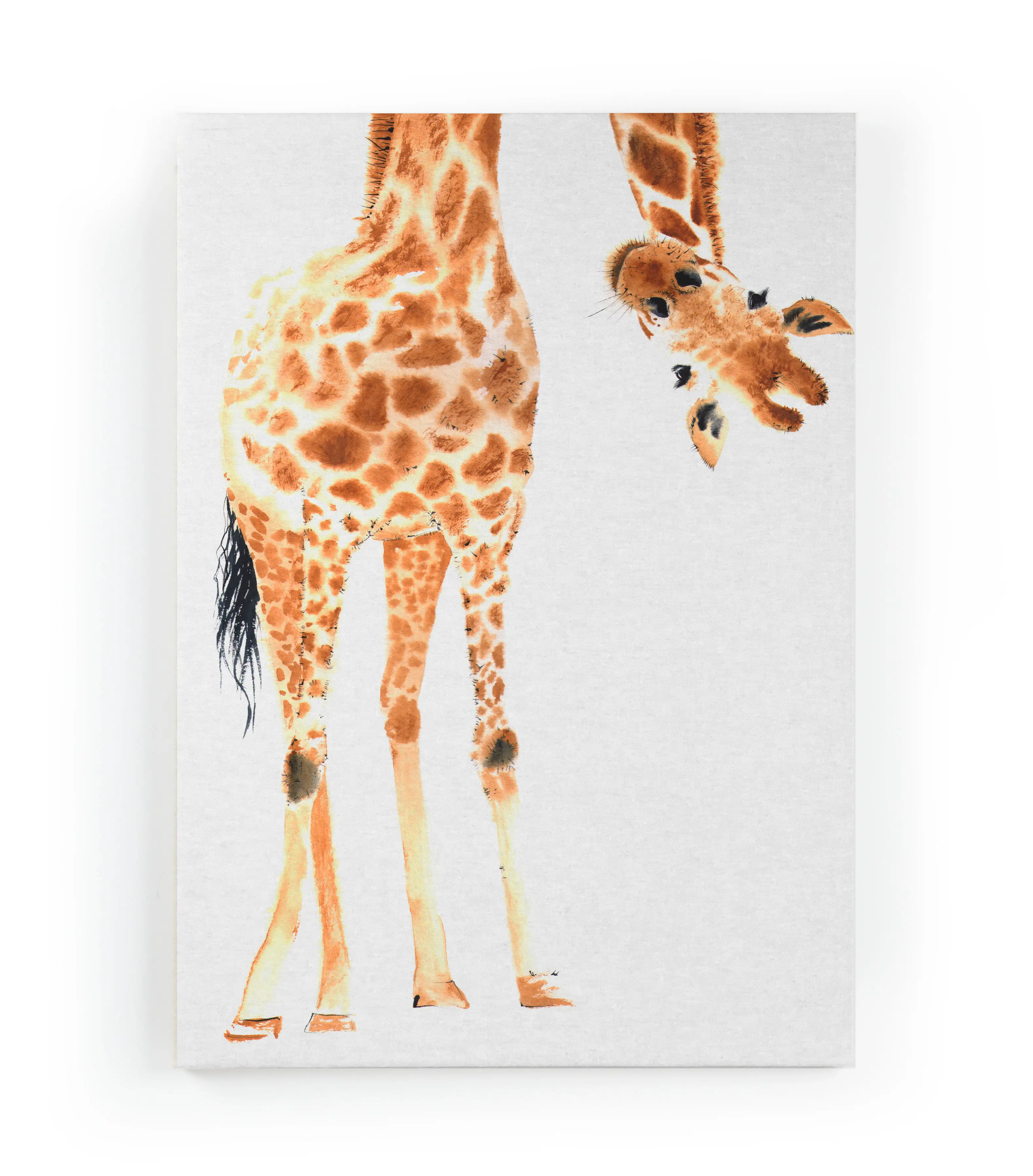 Giraffen-Druck Leinwand