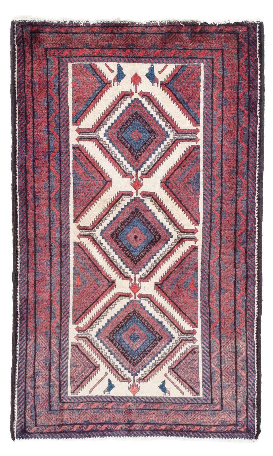 Belutsch Teppich beige x 156 - cm - 96