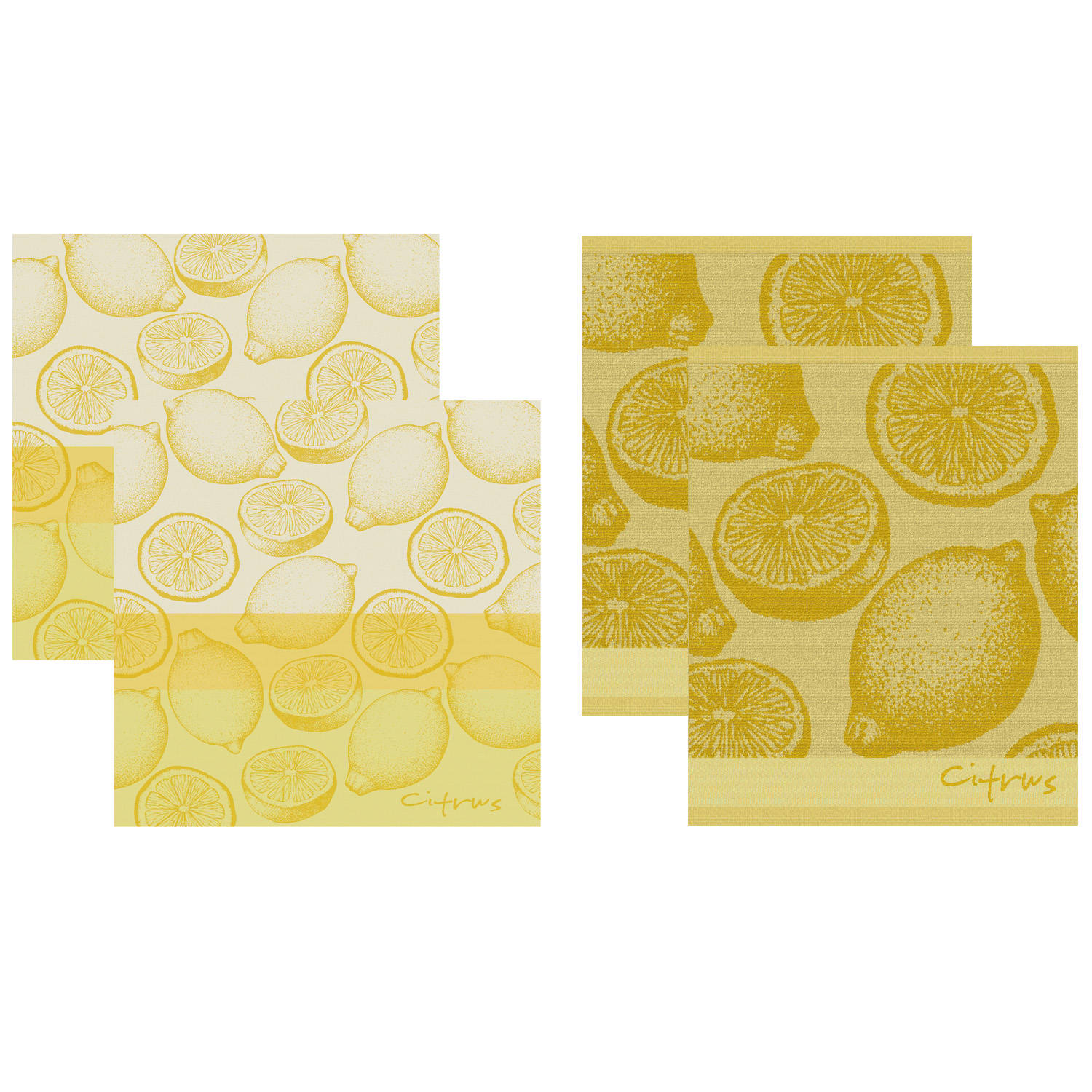 DDDDD Citrus - 2 Geschirrtücher & 2 kaufen | home24