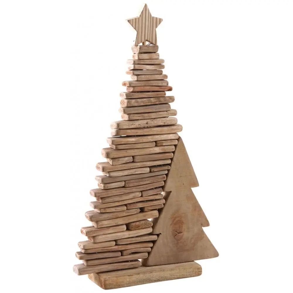 Dekorativer Weihnachtsbaum aus Treibholz | Deko-Objekte