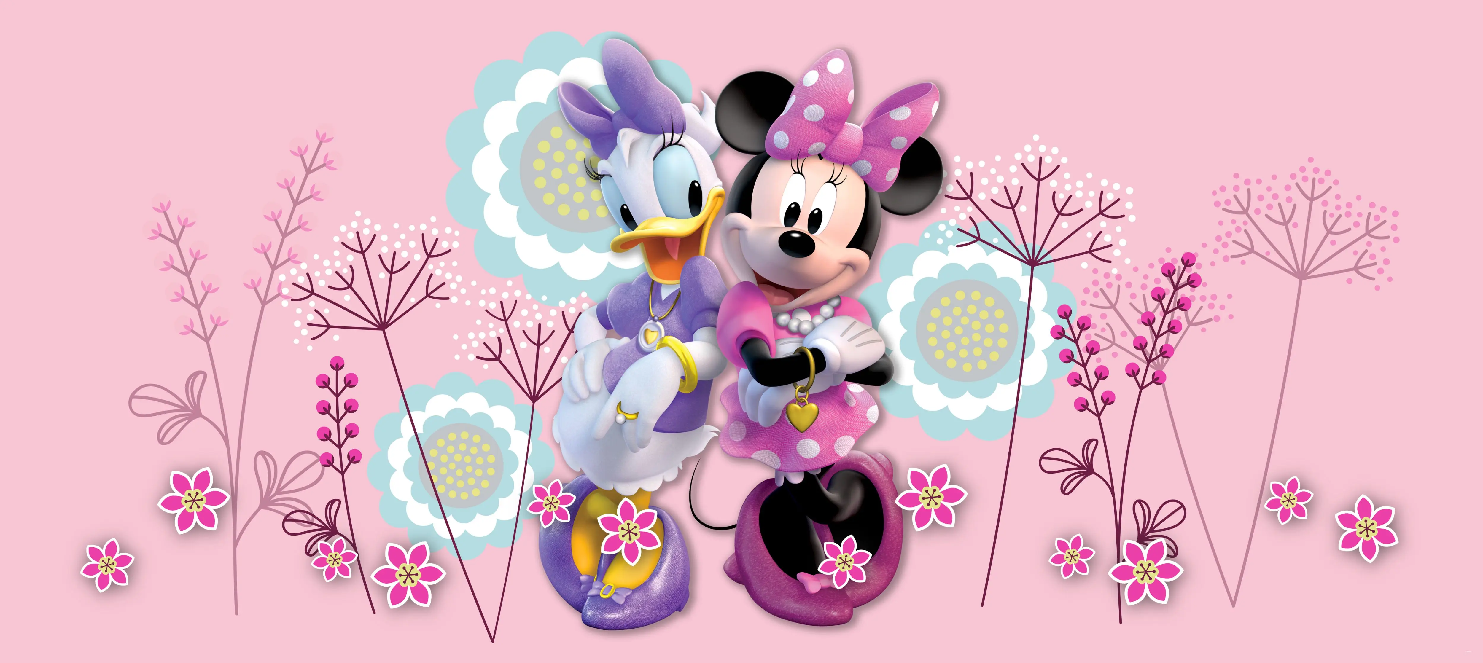 Minnie Poster Daisy Maus & Duck