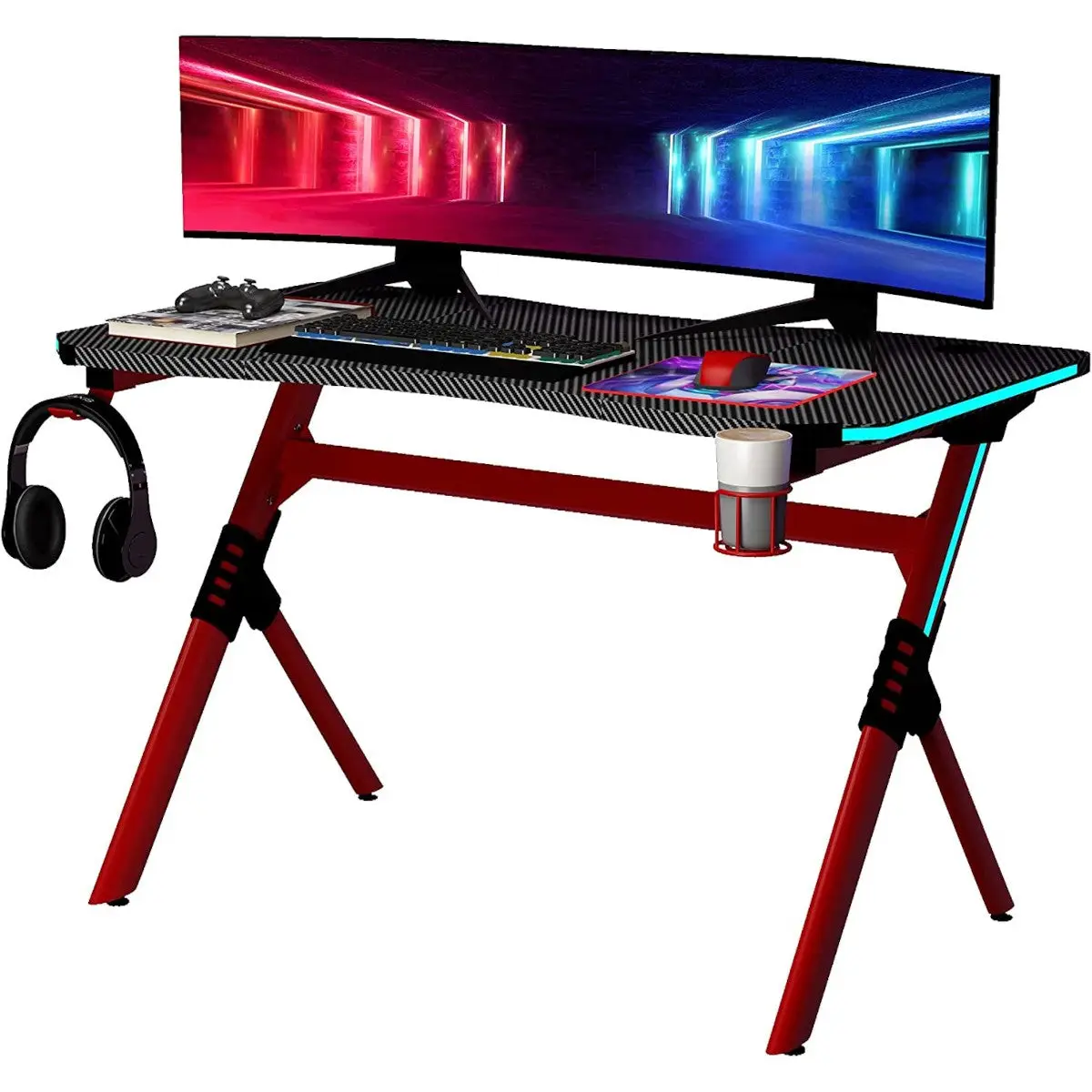 Gaming-Schreibtisch RGB
