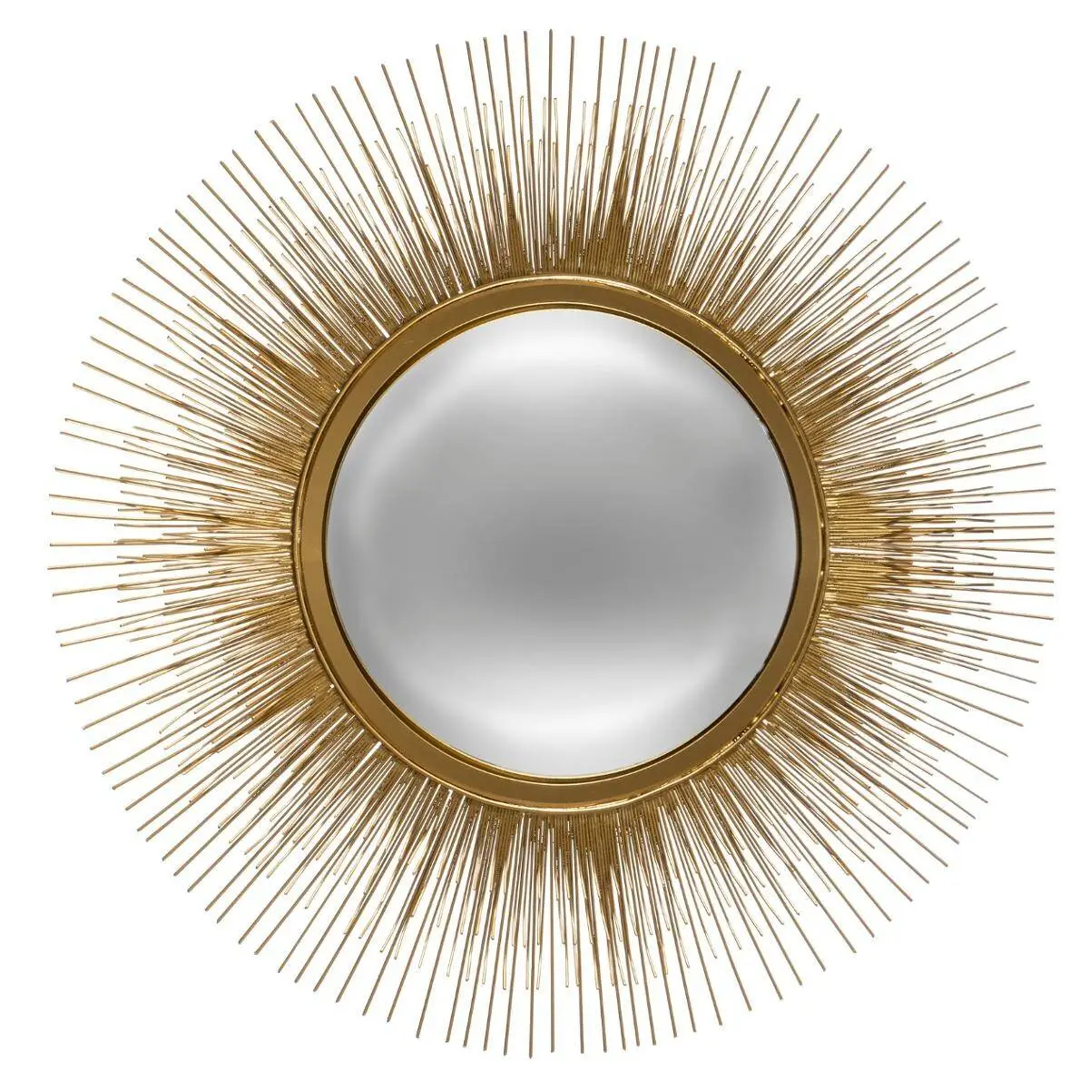 Deko-Spiegel SUN, 脴 golden 58 cm