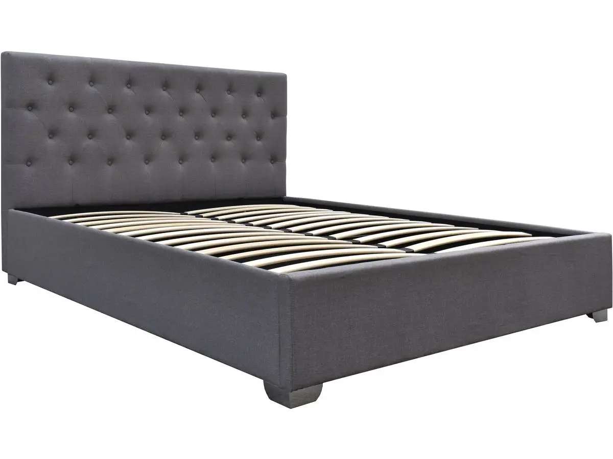 Top-Designer Doppelbett mit Bettkasten \