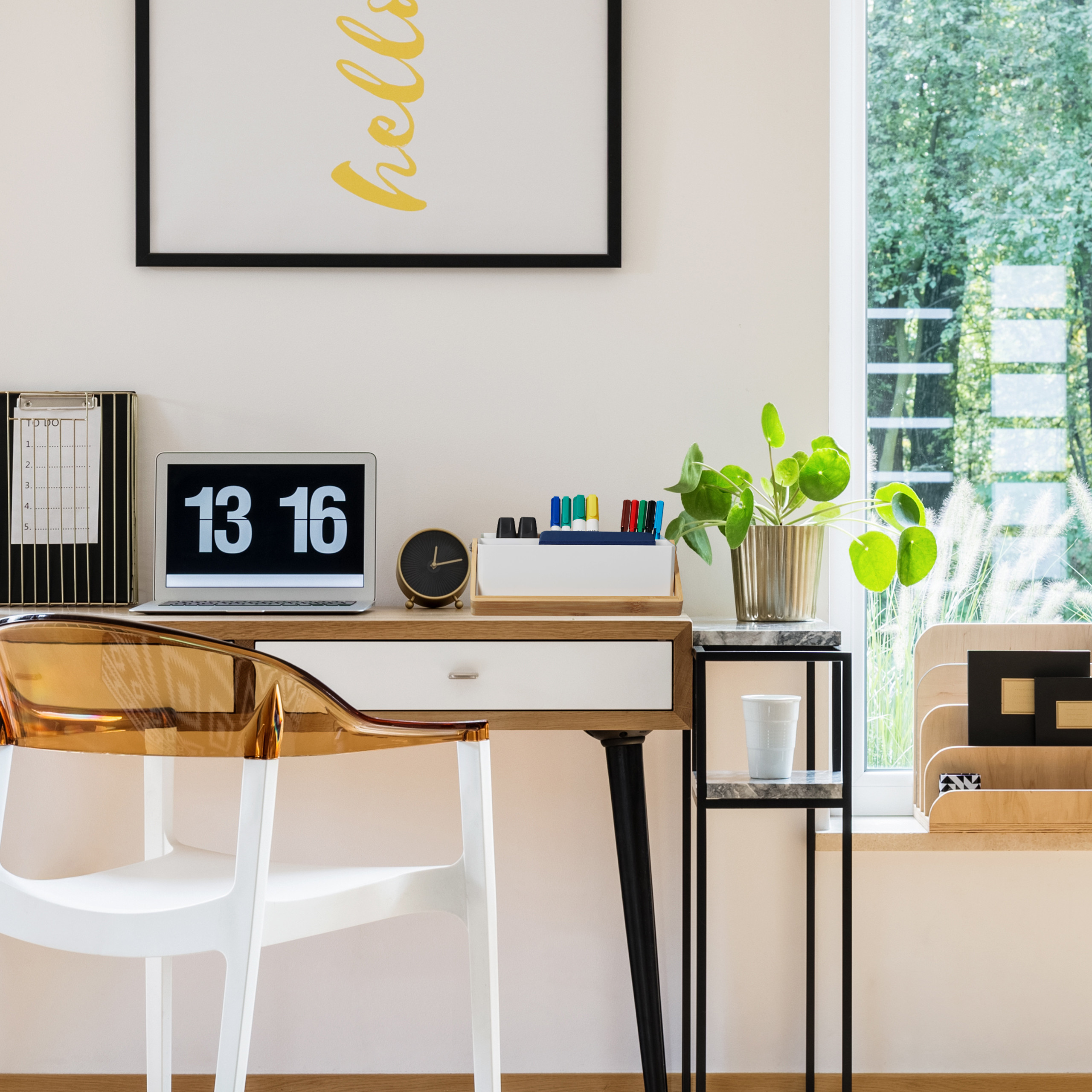 Korb-Organizer Mit Griff - Stapelbare Aufbewahrungsbox Für Haushalt & Büro