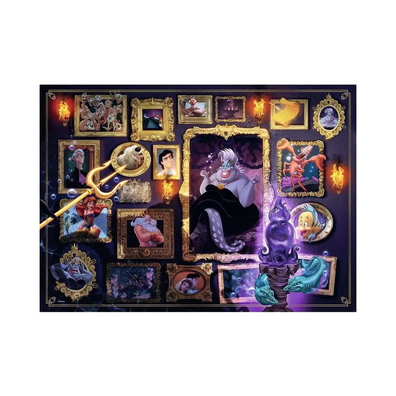 Ursula Villainous Puzzle Disney 1000