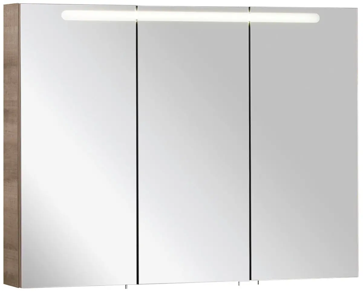 LED Spiegelschrank A-Vero Grau