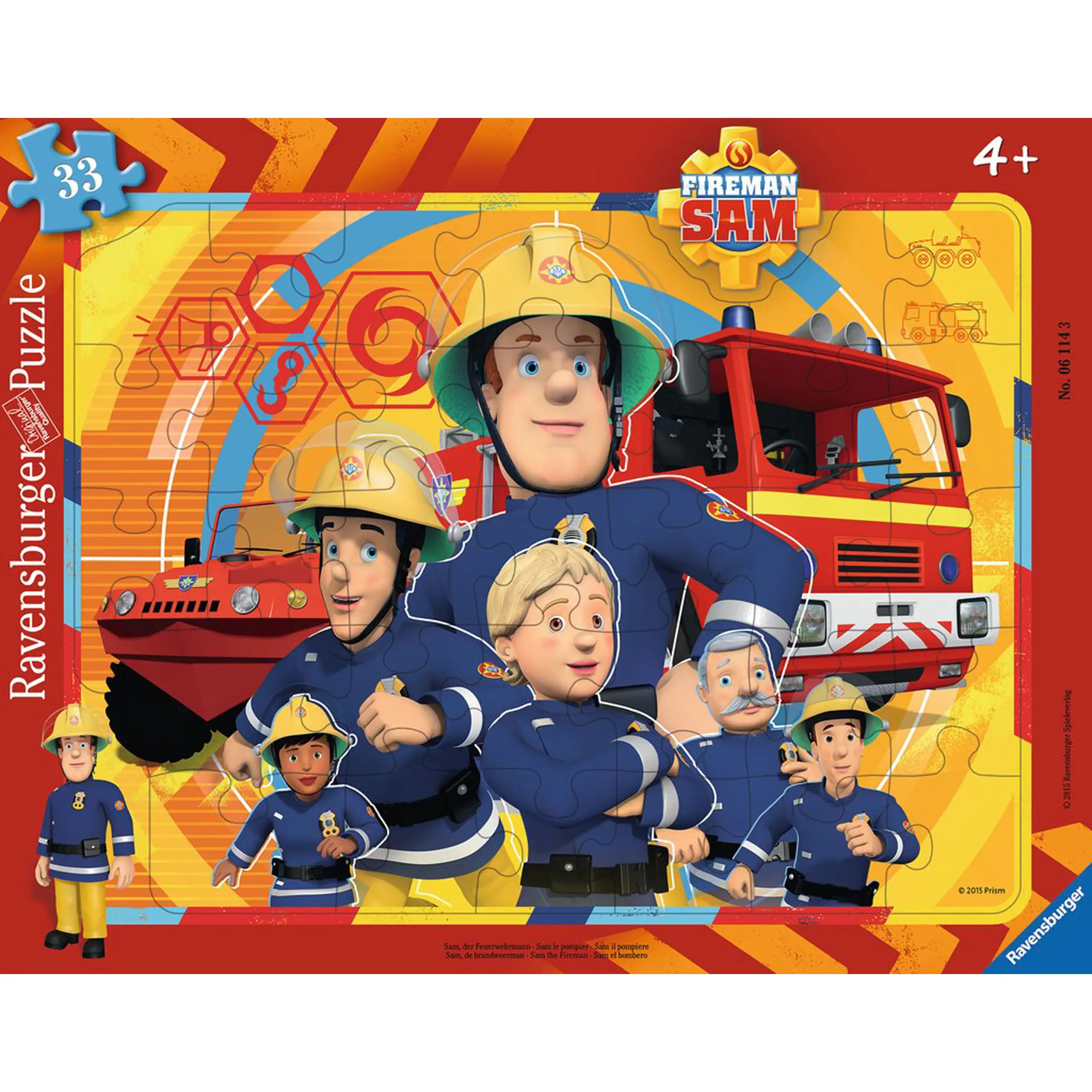 Puzzle Feuerwehrmann Sam