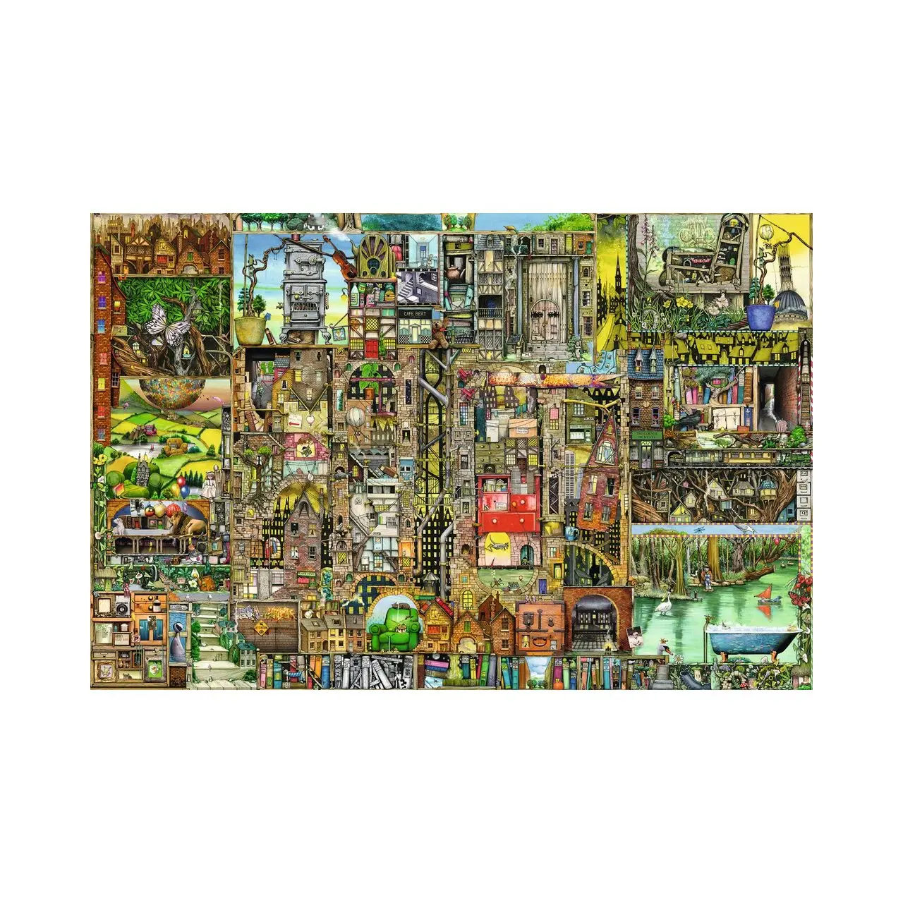 Puzzle Bizarre City 5000 Teile | Puzzles