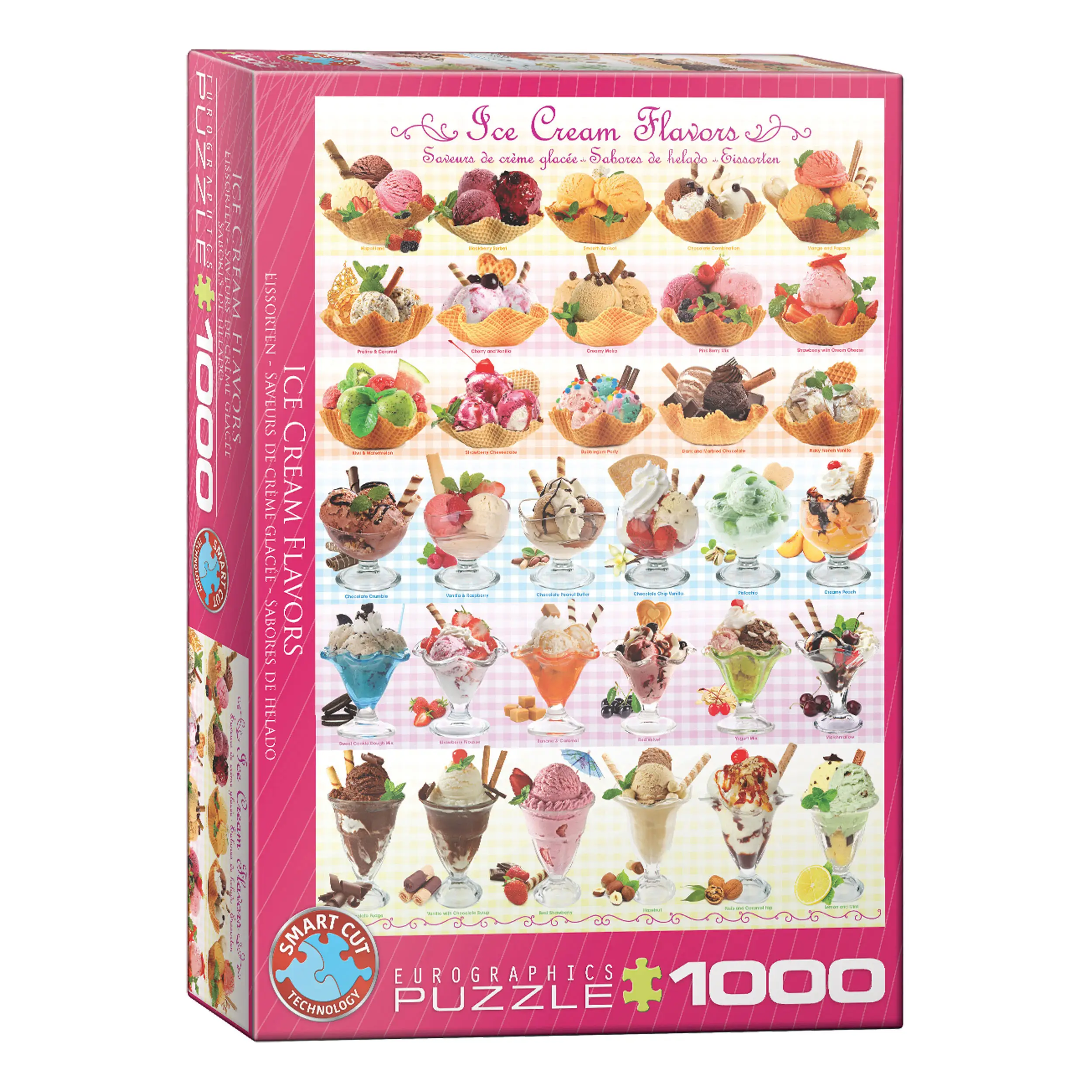 Puzzle Eisgeschmack 1000 Teile