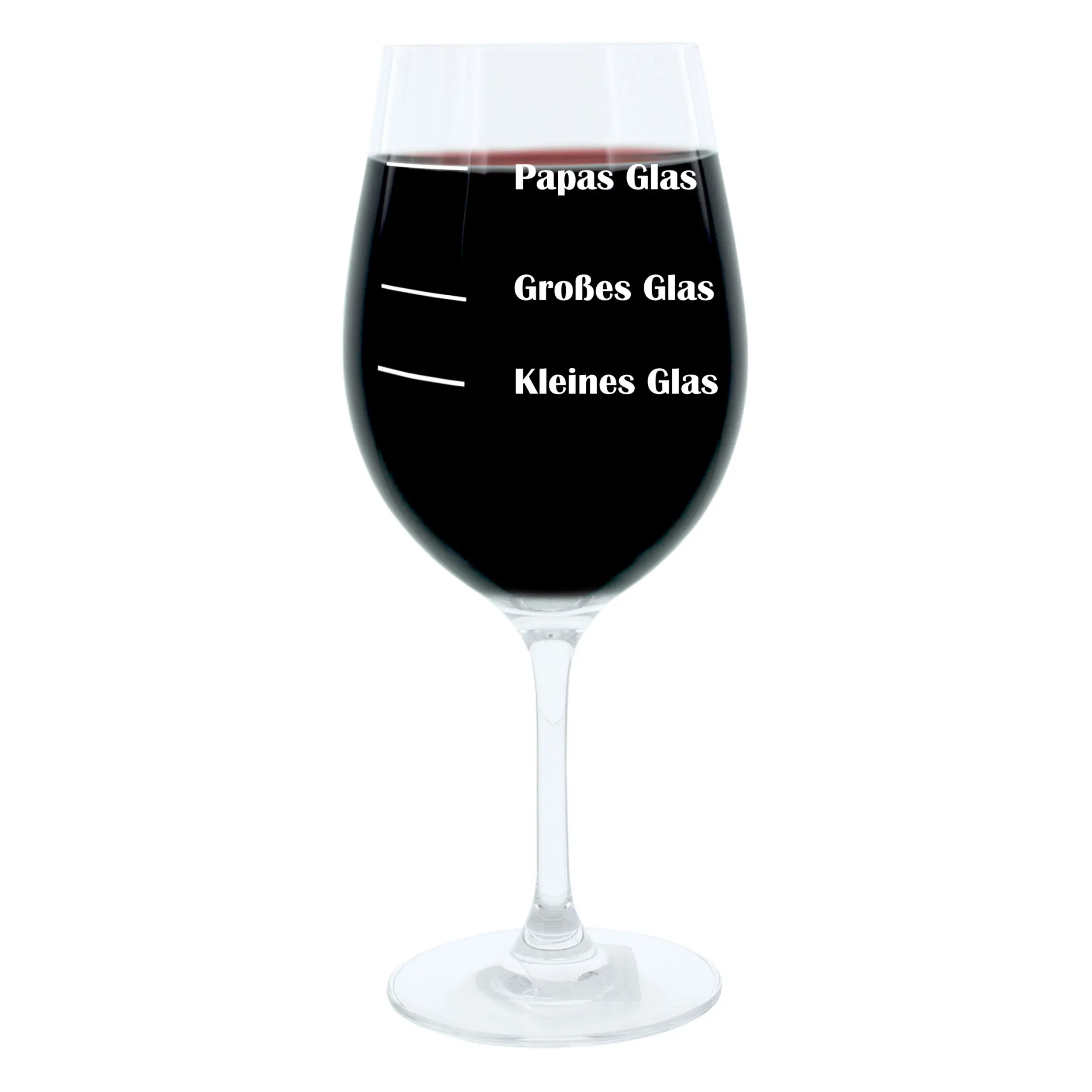 Papas Gravur-Weinglas XL Glas