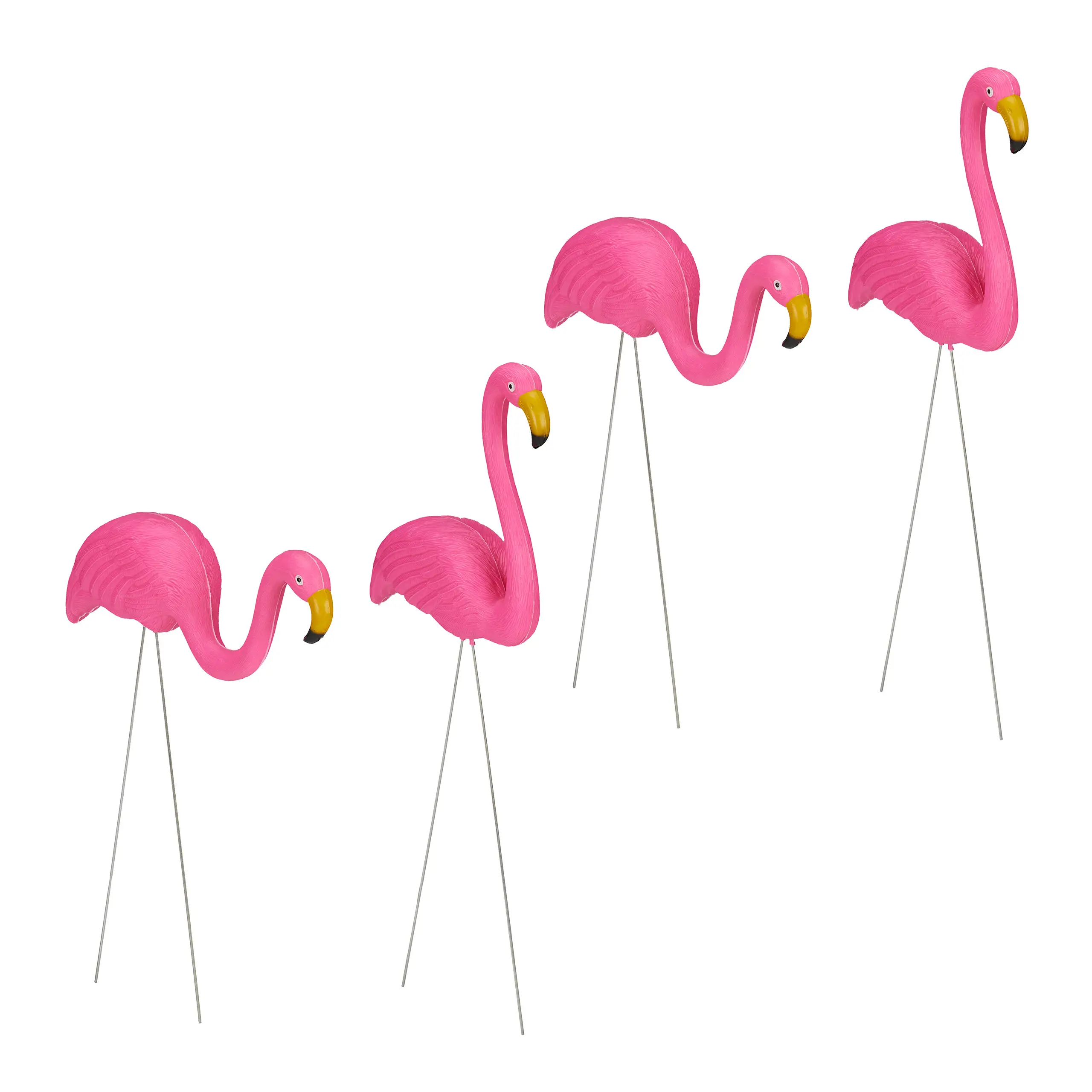 4 Figur Flamingo x