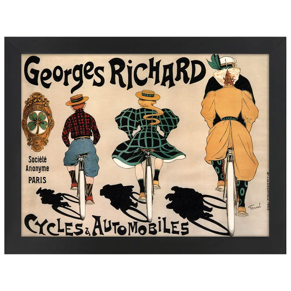 Bilderrahmen Poster Georges Richard