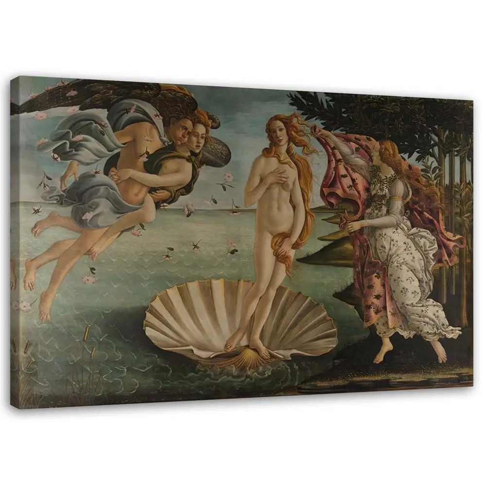 Geburt Venus-S.Botticelli Wandbild der