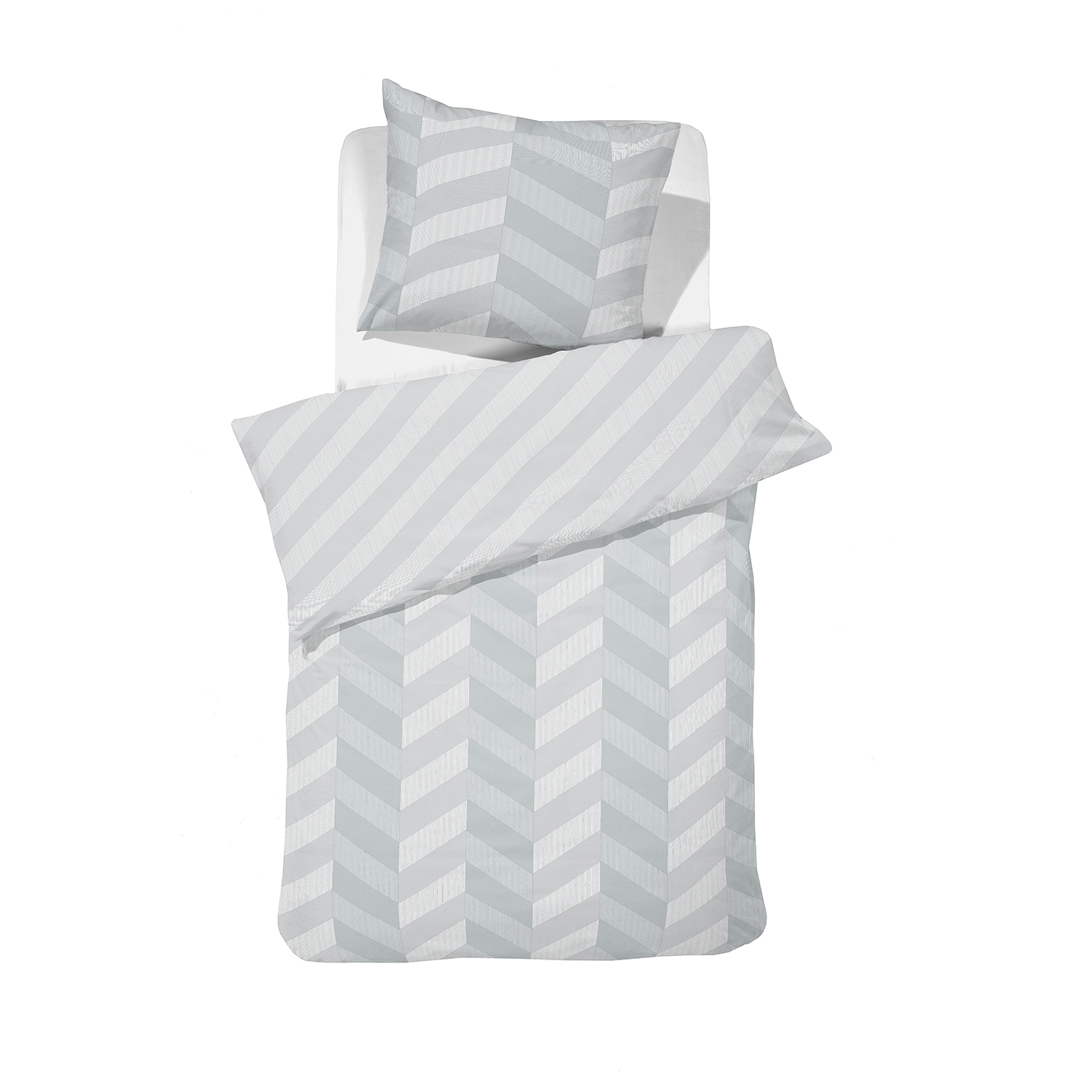 Zo!Home Bettbezug 140x220cm - Baumwolle In Taubengrau