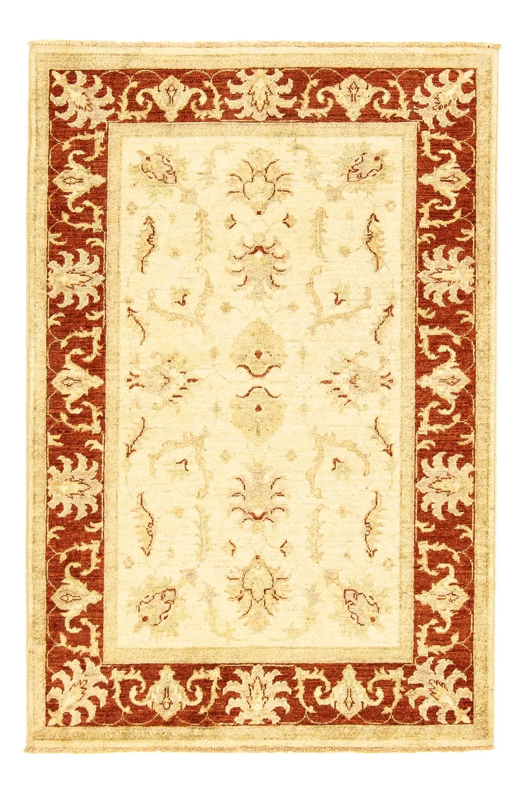 Ziegler Teppich - 151 x 100 cm - beige