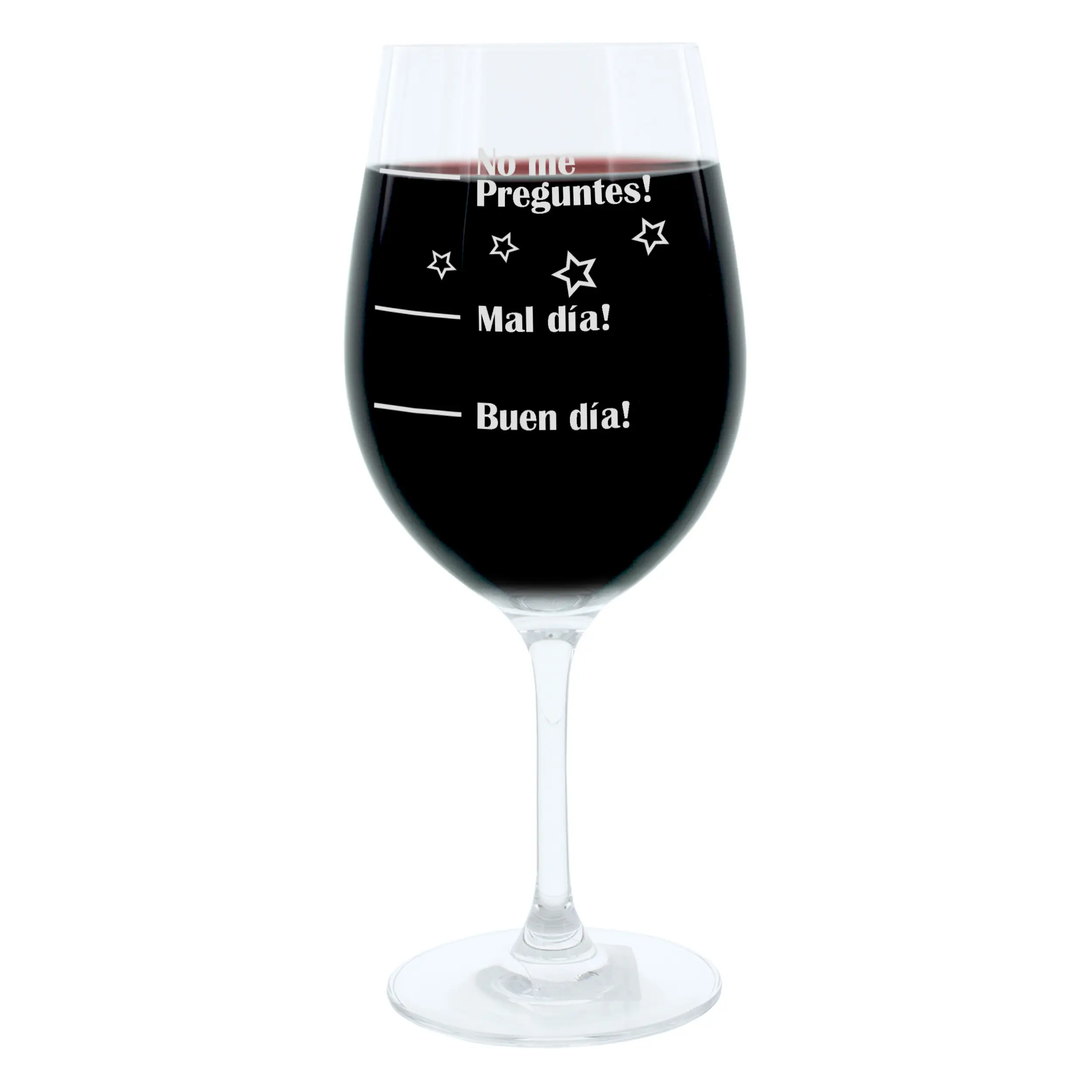 Weinglas XL Buen D铆a!