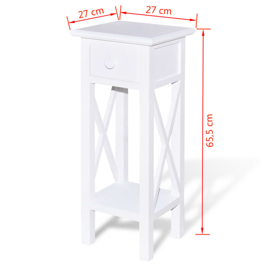 Small black telephone table sales