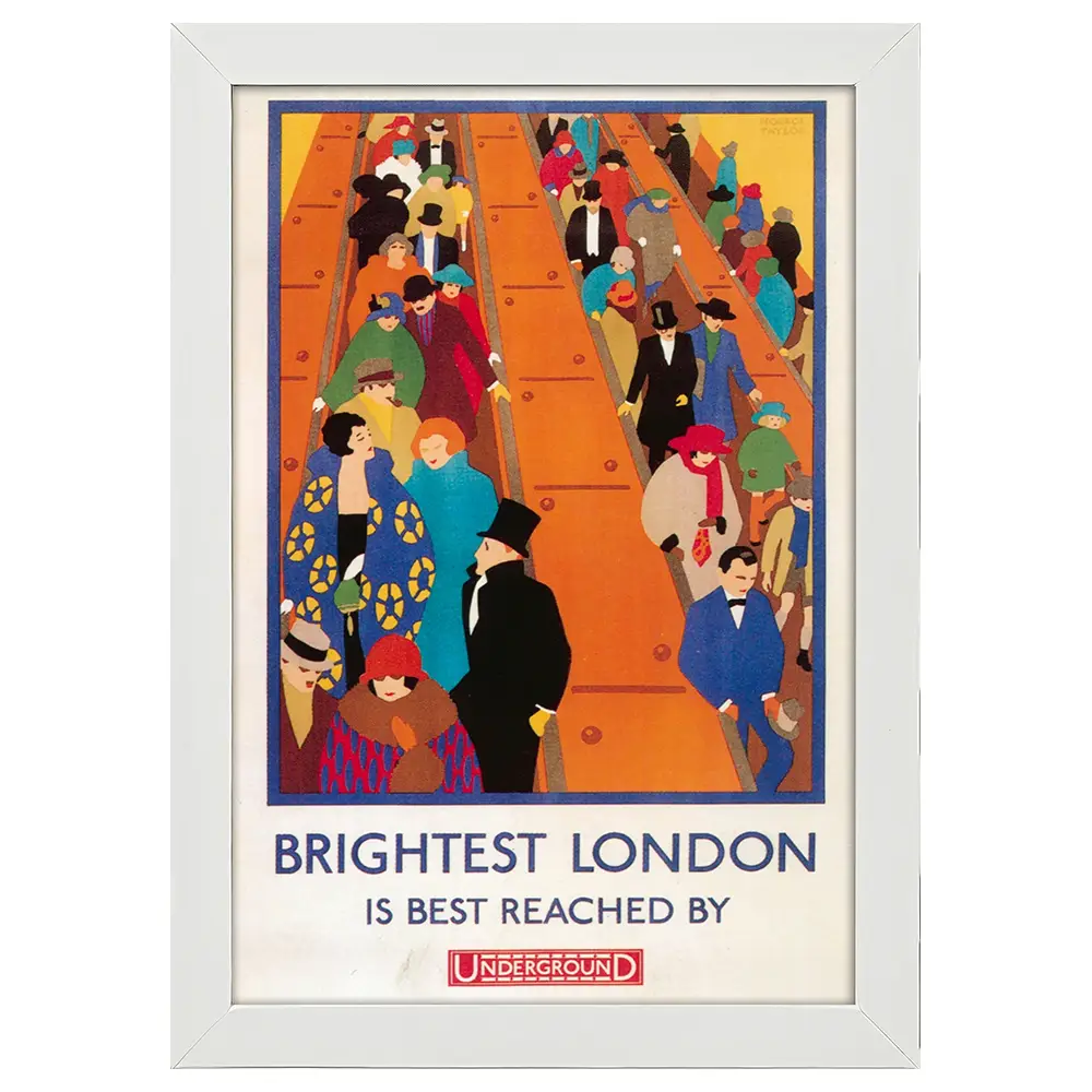 London 1924 Bilderrahmen Brightest