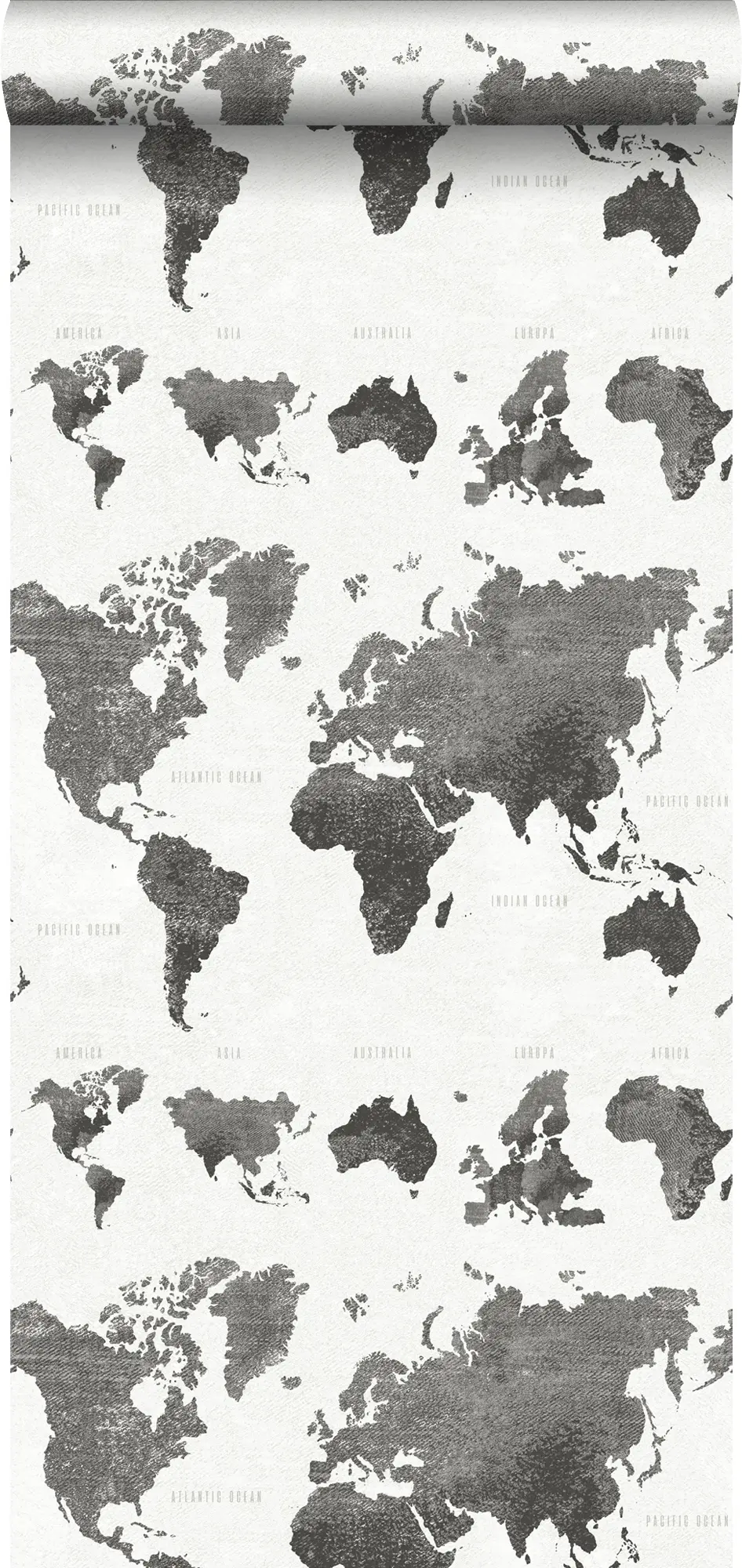 Weltkarten vintage Tapete