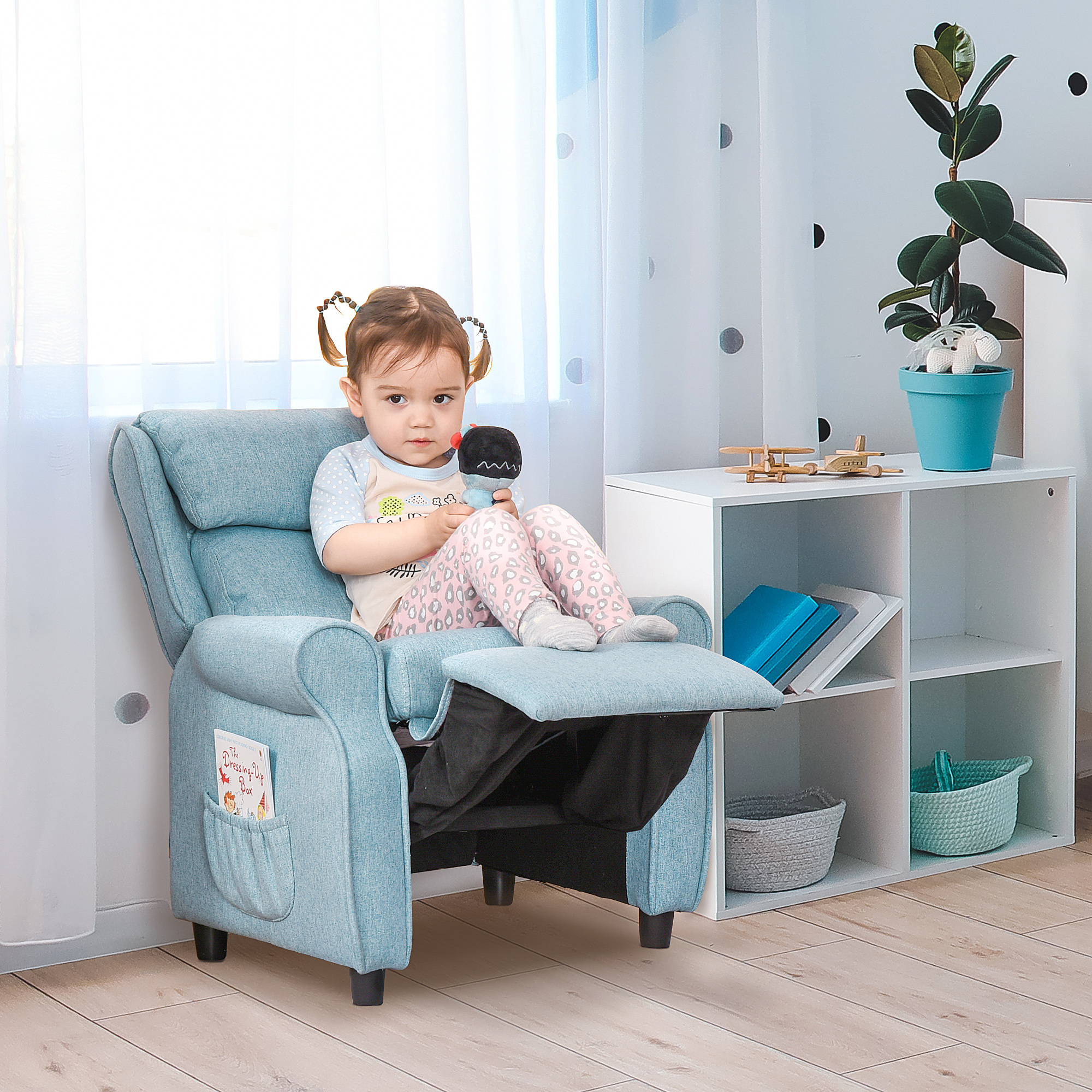 Kindersessel mit Liegefunktion 310-052BU kaufen