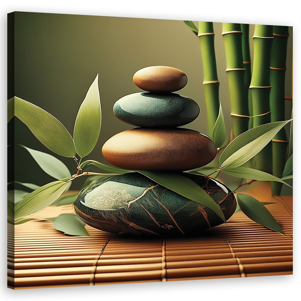 Tableau Zen Pierre main image 0
