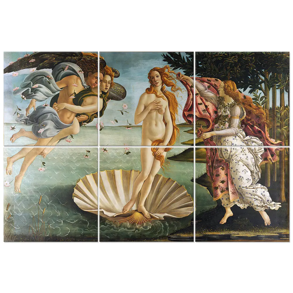 Wandbild Die Geburt Venus der