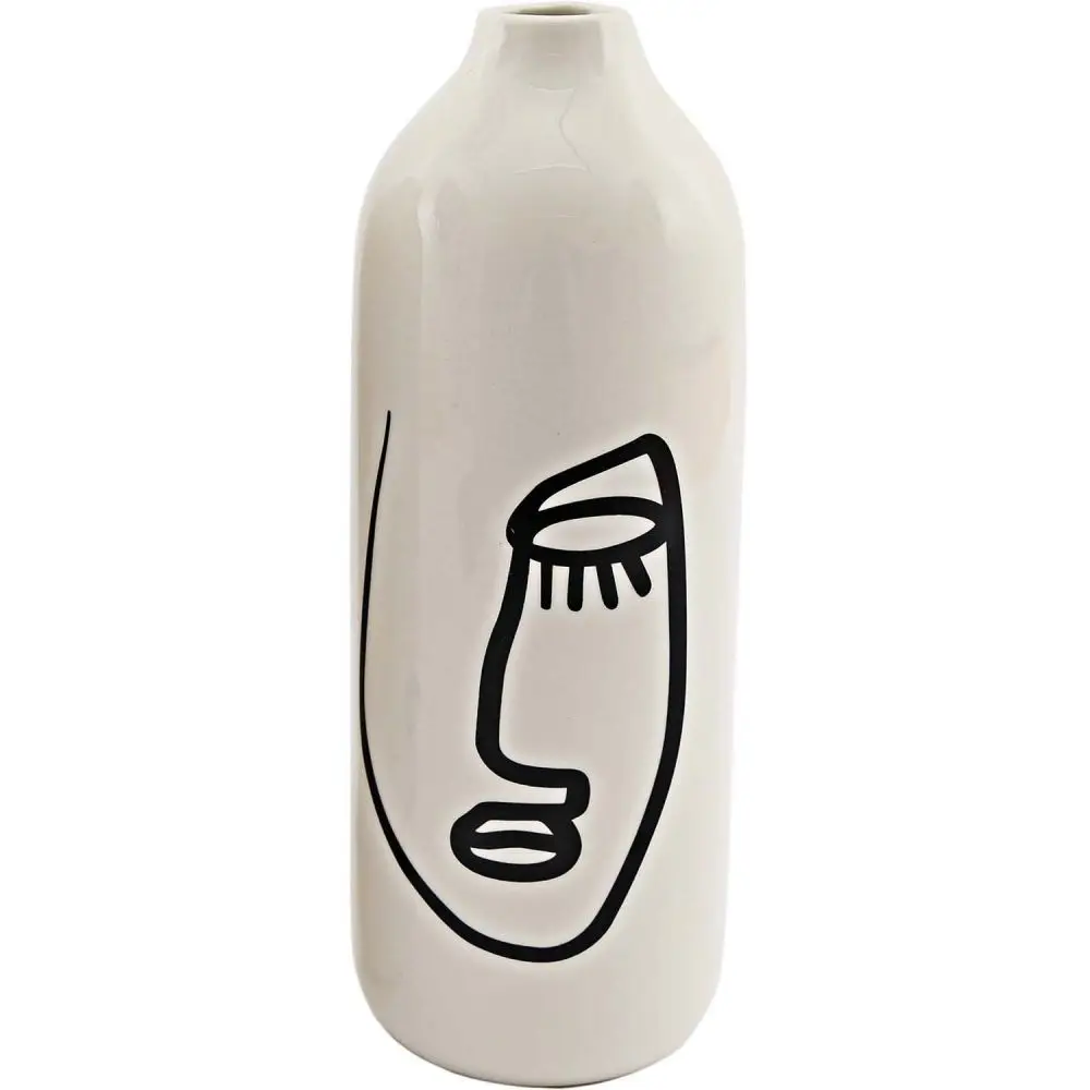 Dolomit Gesicht Motiv aus x 22 Vase mit