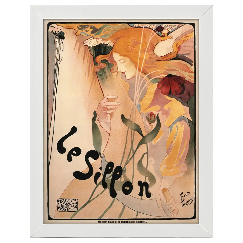 Bilderrahmen Le Sillon Poster