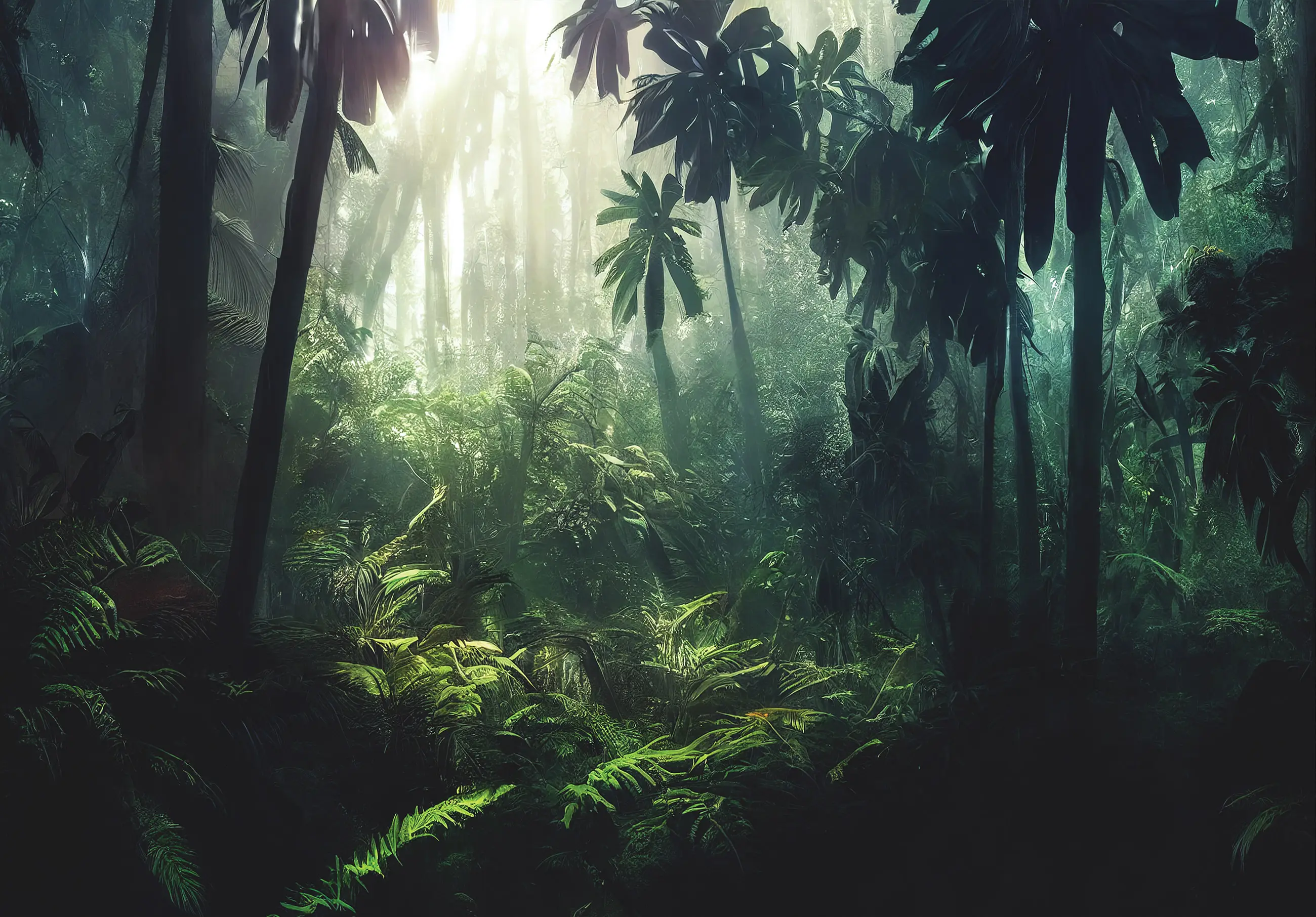 Fototapete Dschungel Natur Vinyl Wald