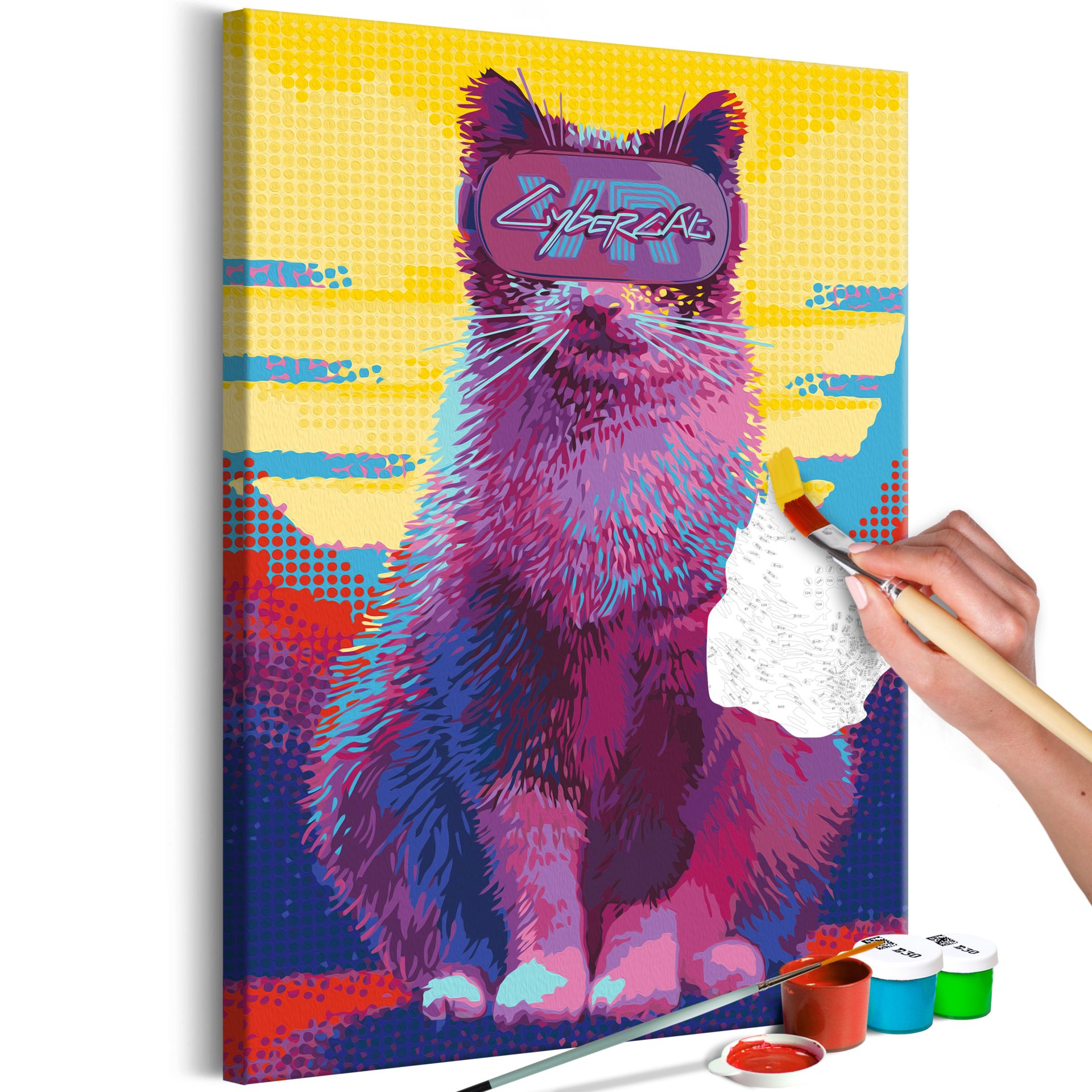Wandbild Malen nach Zahlen Tiere Fep kaufen | home24
