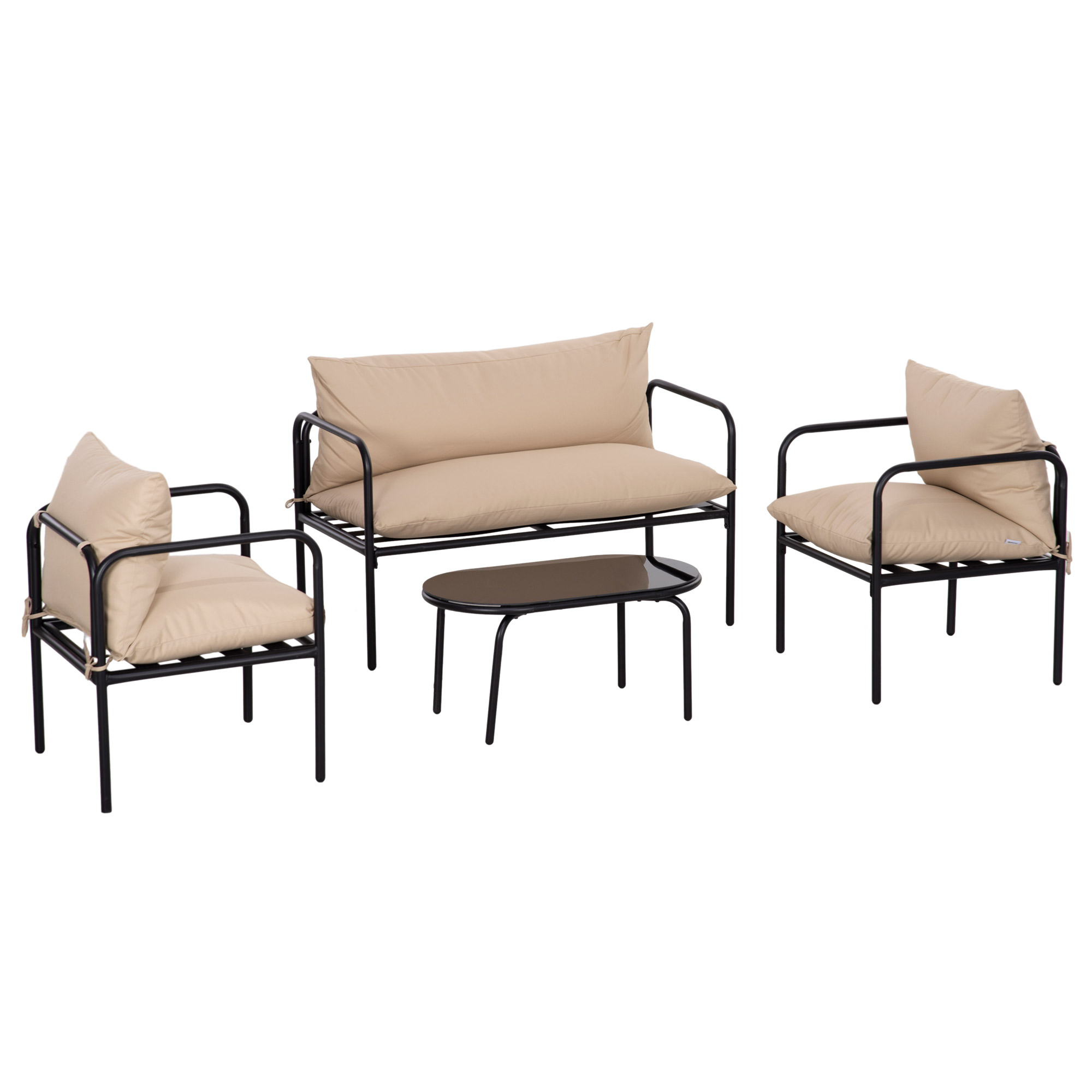 Fernhill metal patio loveseat sale