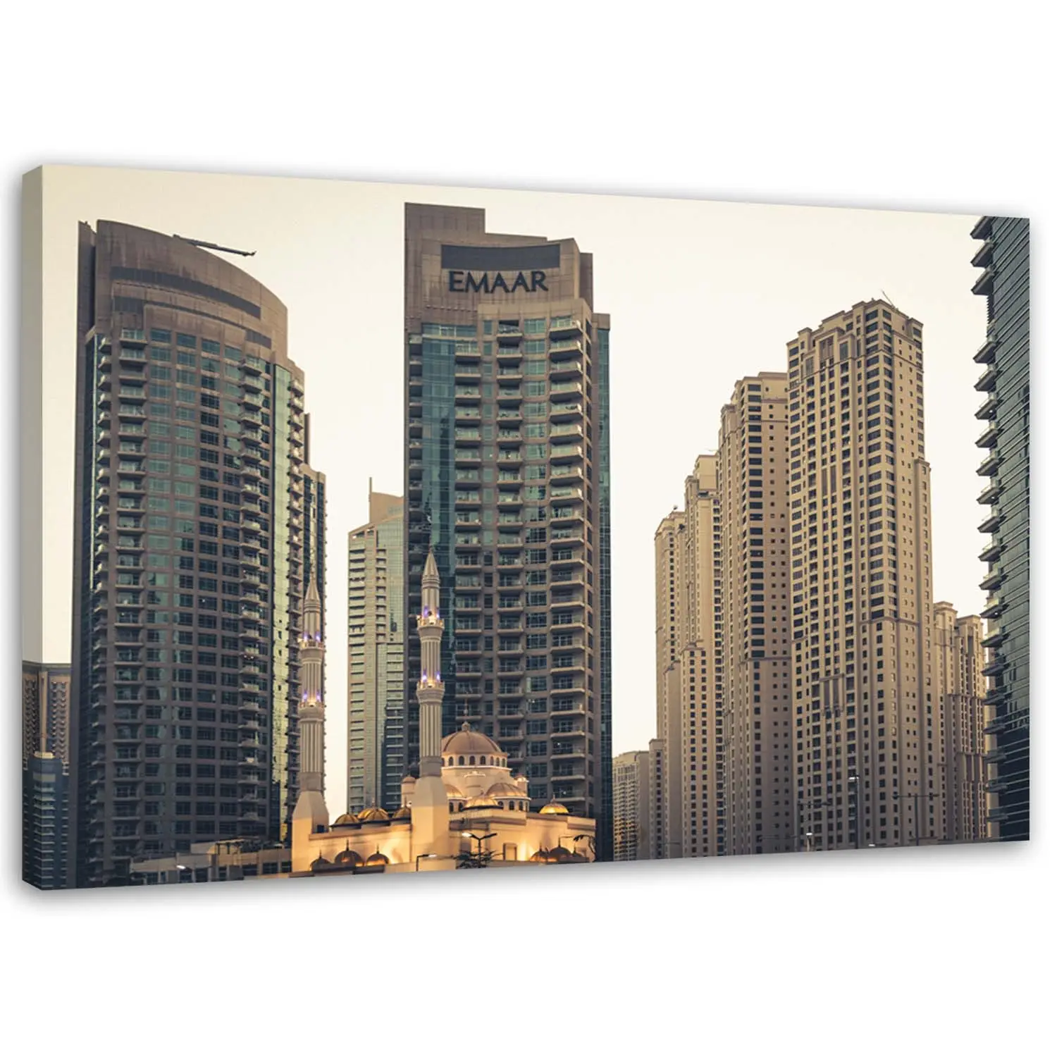 Die Dubai Wandbilder Wolkenkratzer von
