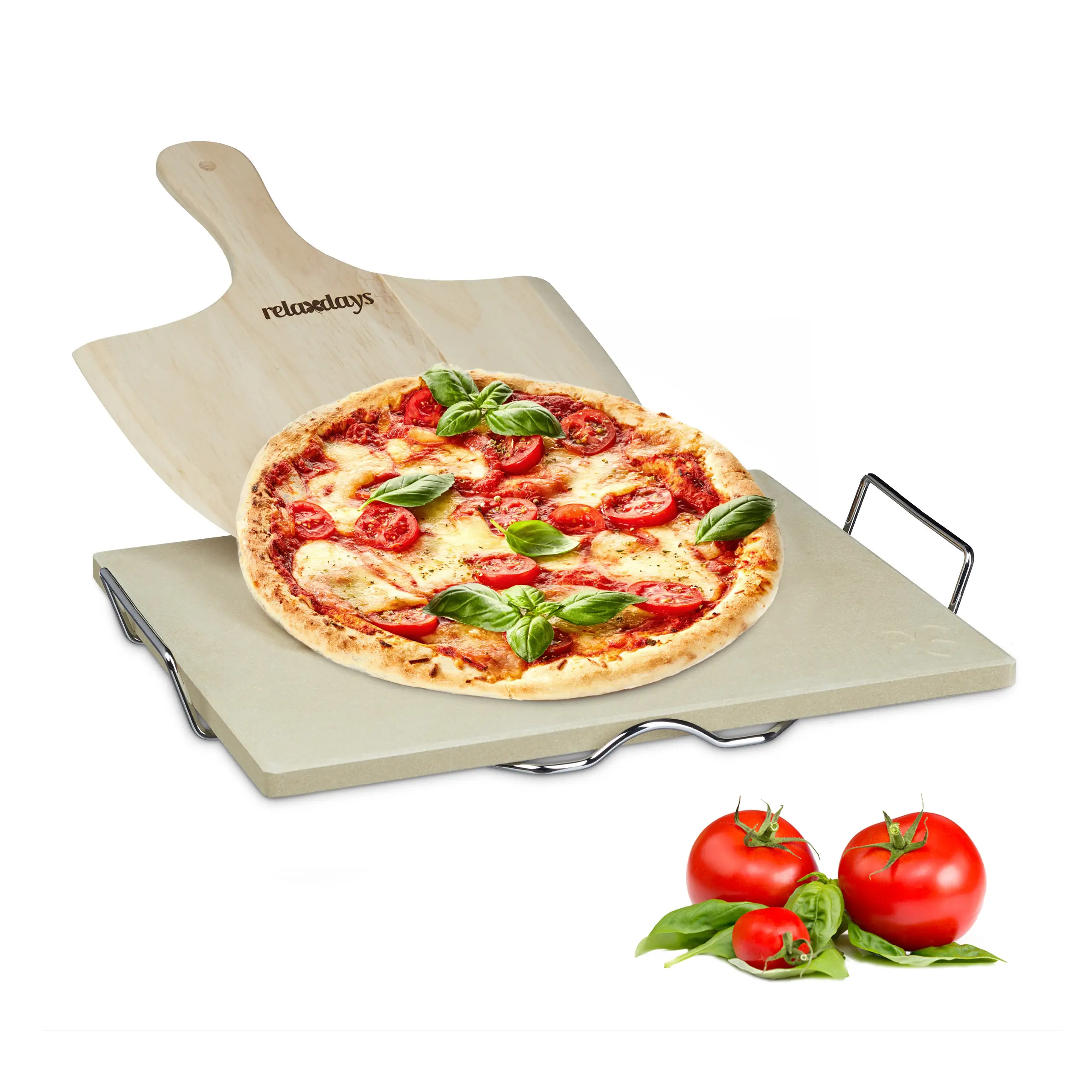 1,5 cm Pizzastein Set