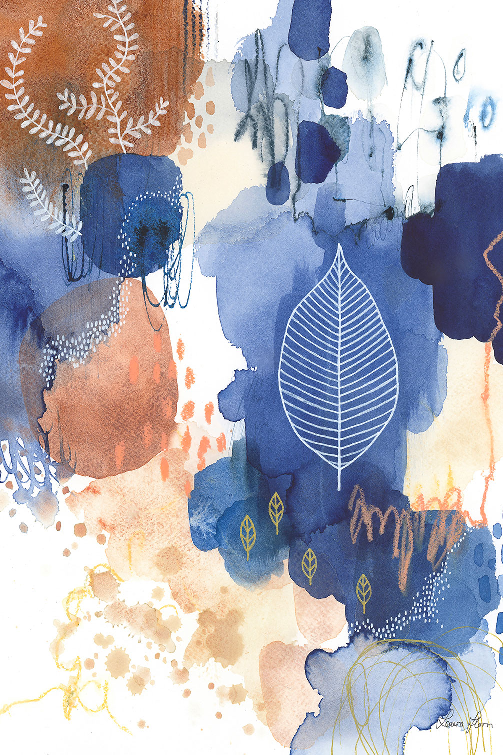 Tableau Fleurs Bonheur Bleu Je Commande Home24 tableau-fleurs-bonheur-bleu-je-commande-home24