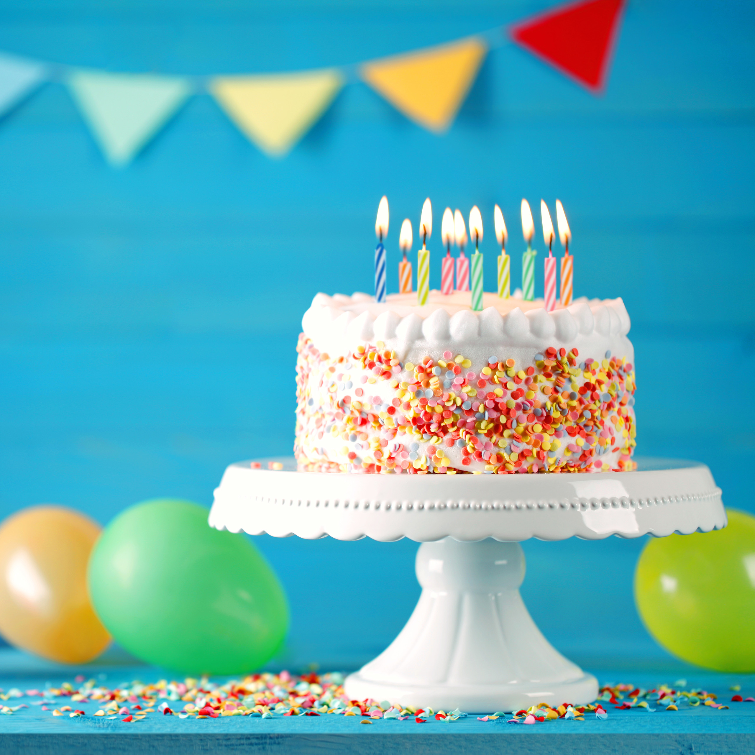 16 Bougies D'Anniversaire Longues - 12cm Rouge - Pour Gâteaux Et Célébrations
