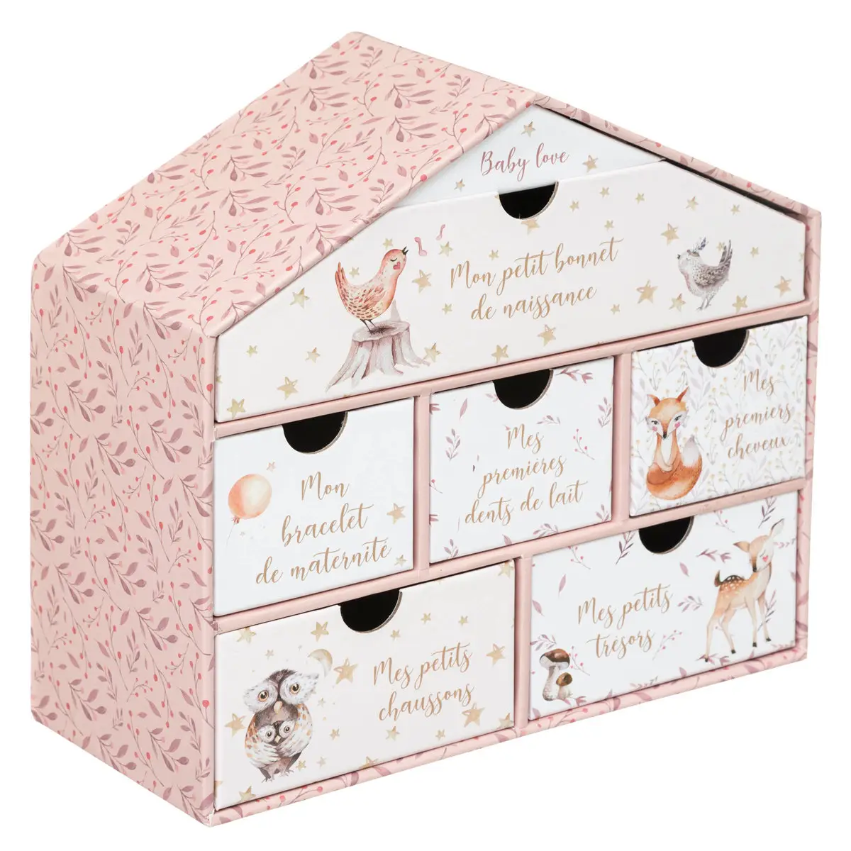 MEMORY Haus-Motiv Erinnerungsbox BOX,