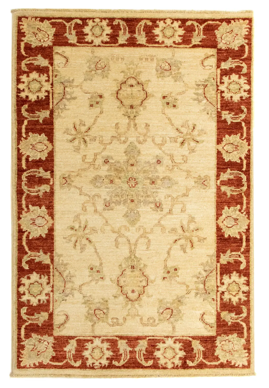 Ziegler Teppich - 120 x 79 cm - beige
