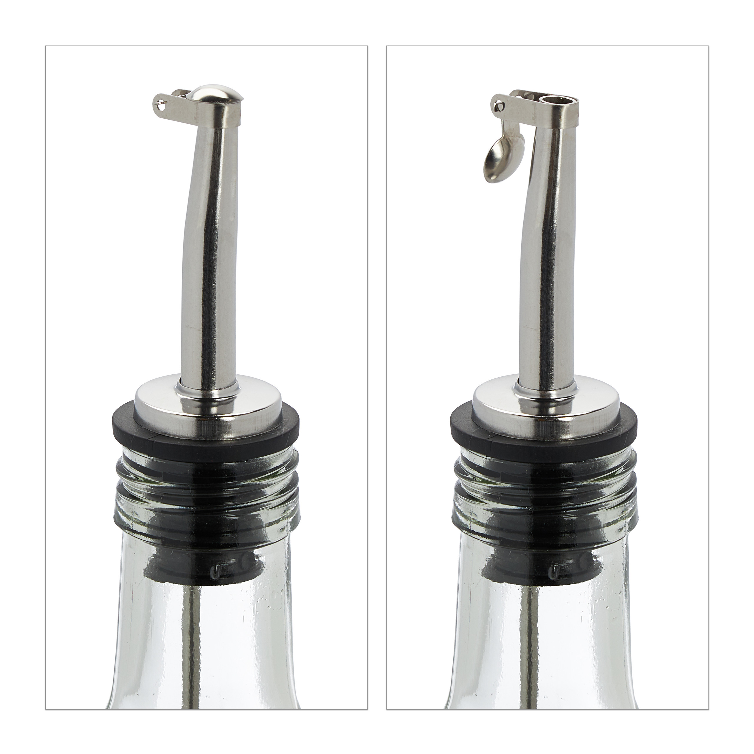 2 En 1 Bouteilles En Acier Inoxydable Bec Et Canette D