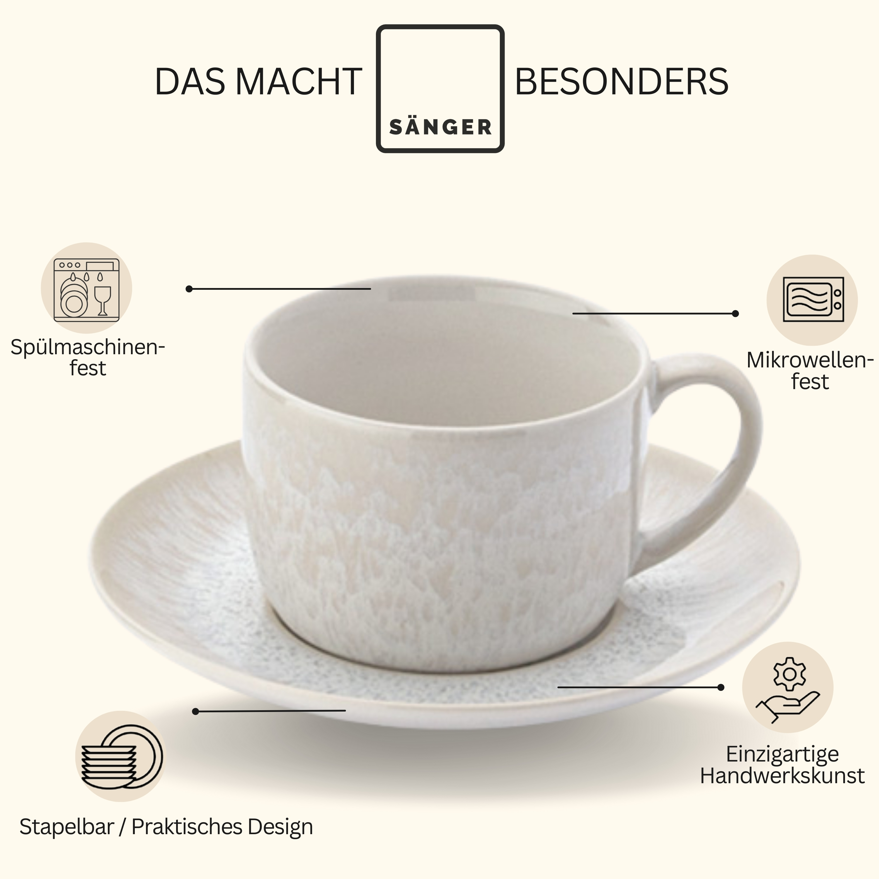 Kaffeeservice Korfu - 8 teilig kaufen