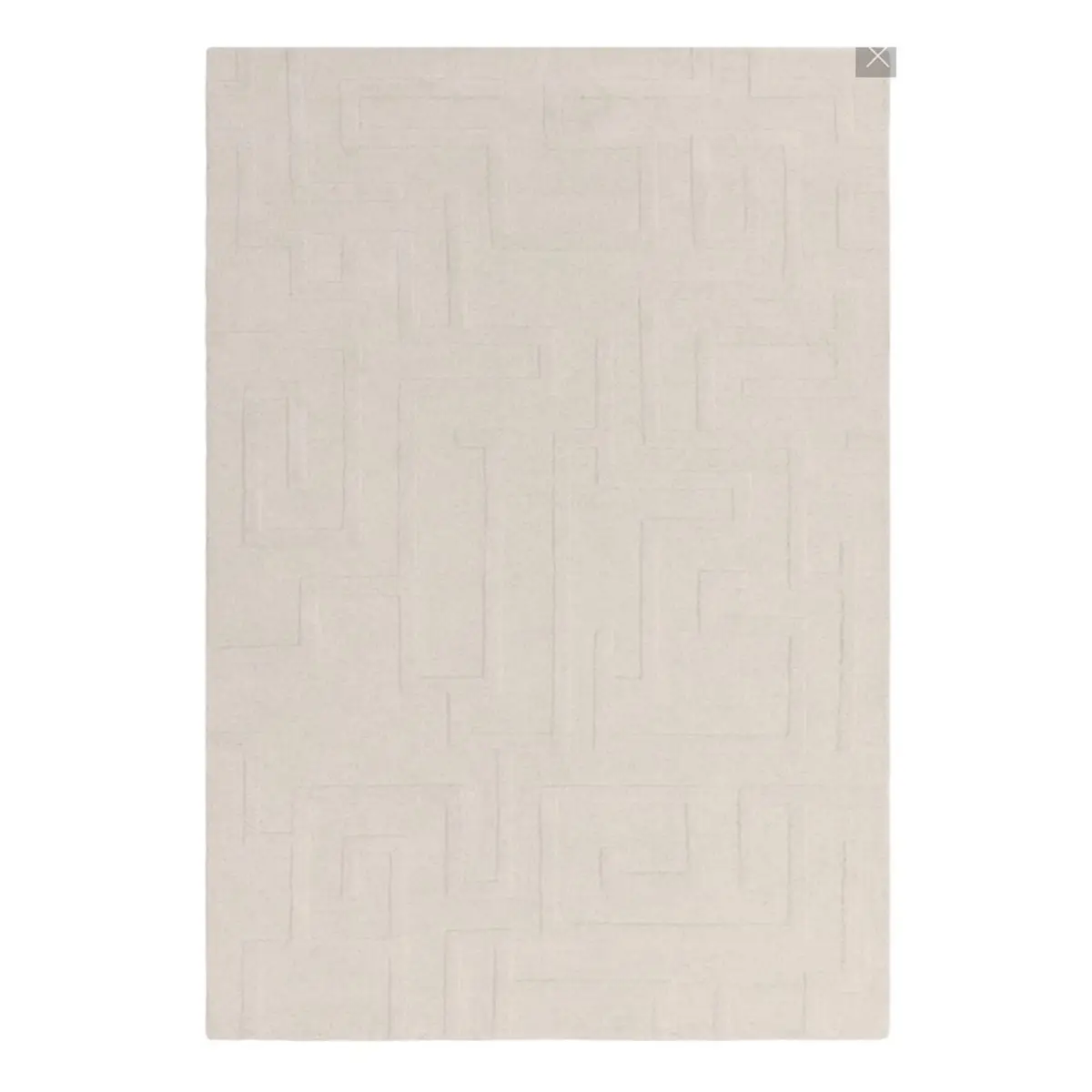 Moderner Teppich wohnzimmer Wolle ZEMA | Kurzflorteppiche