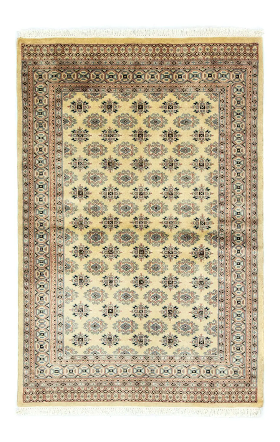 Pakistan Teppich - cm beige 184 x 122 