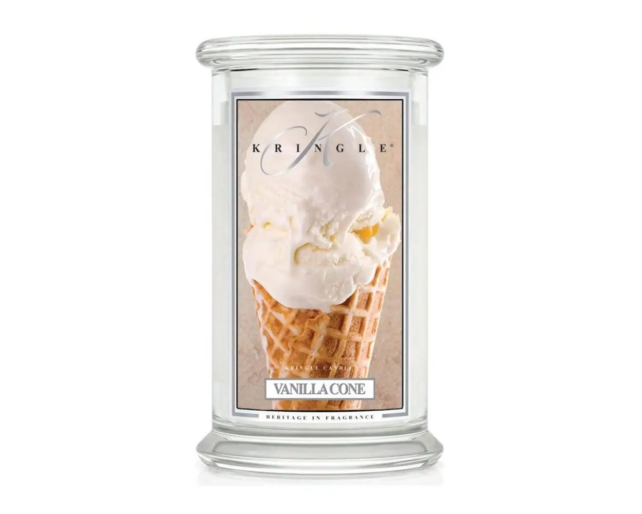Gro脽e Classic Candle Vanilla Cone