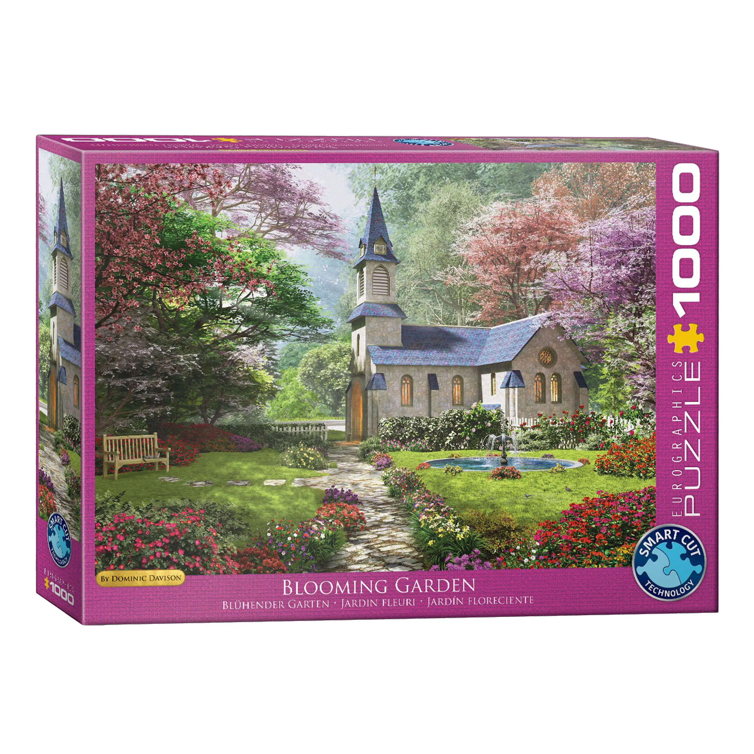 Puzzle Garten Davison Bl眉hender D