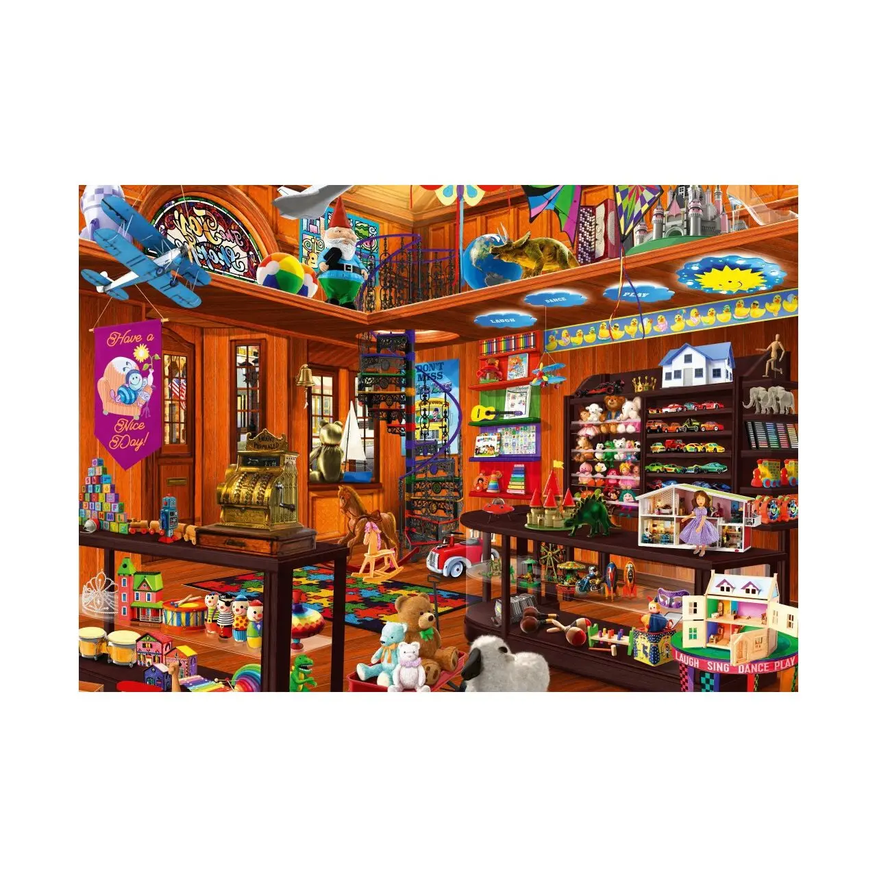 Puzzle Toy Shoppe 1000 Hidden Teile