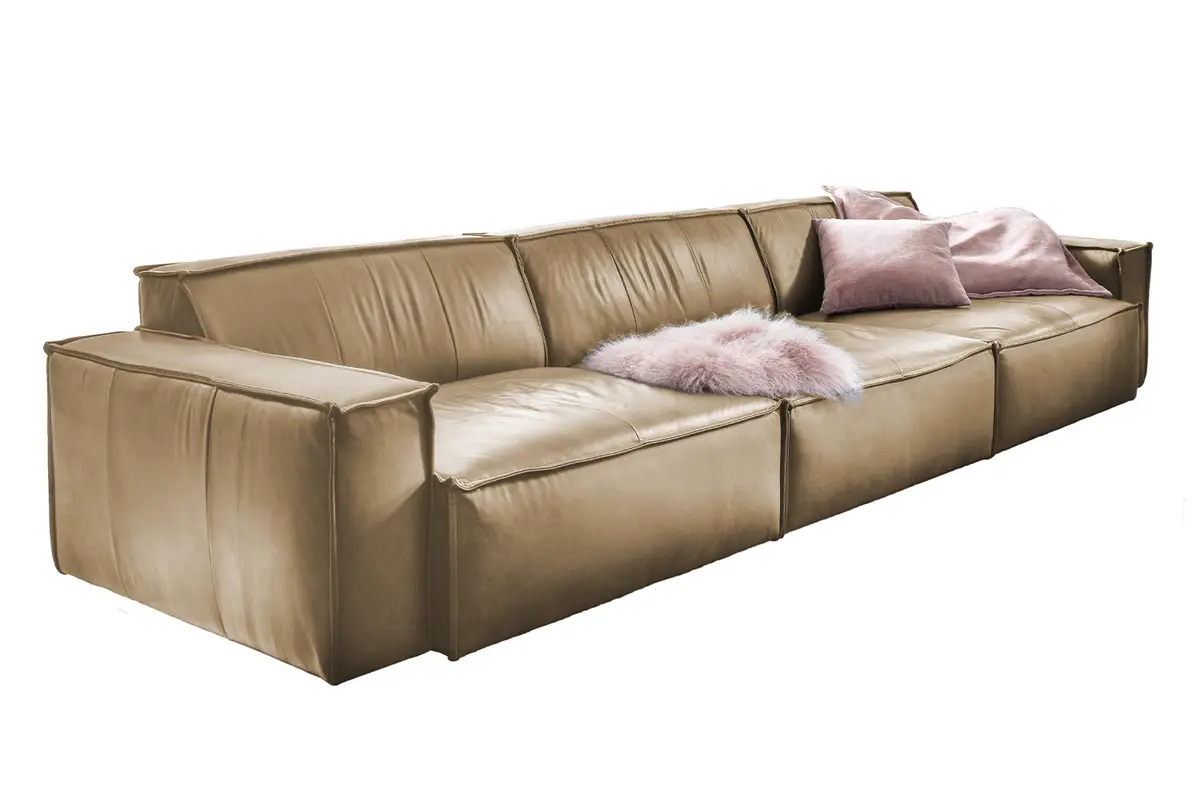 Riesensofa Sofa SAMU Leder