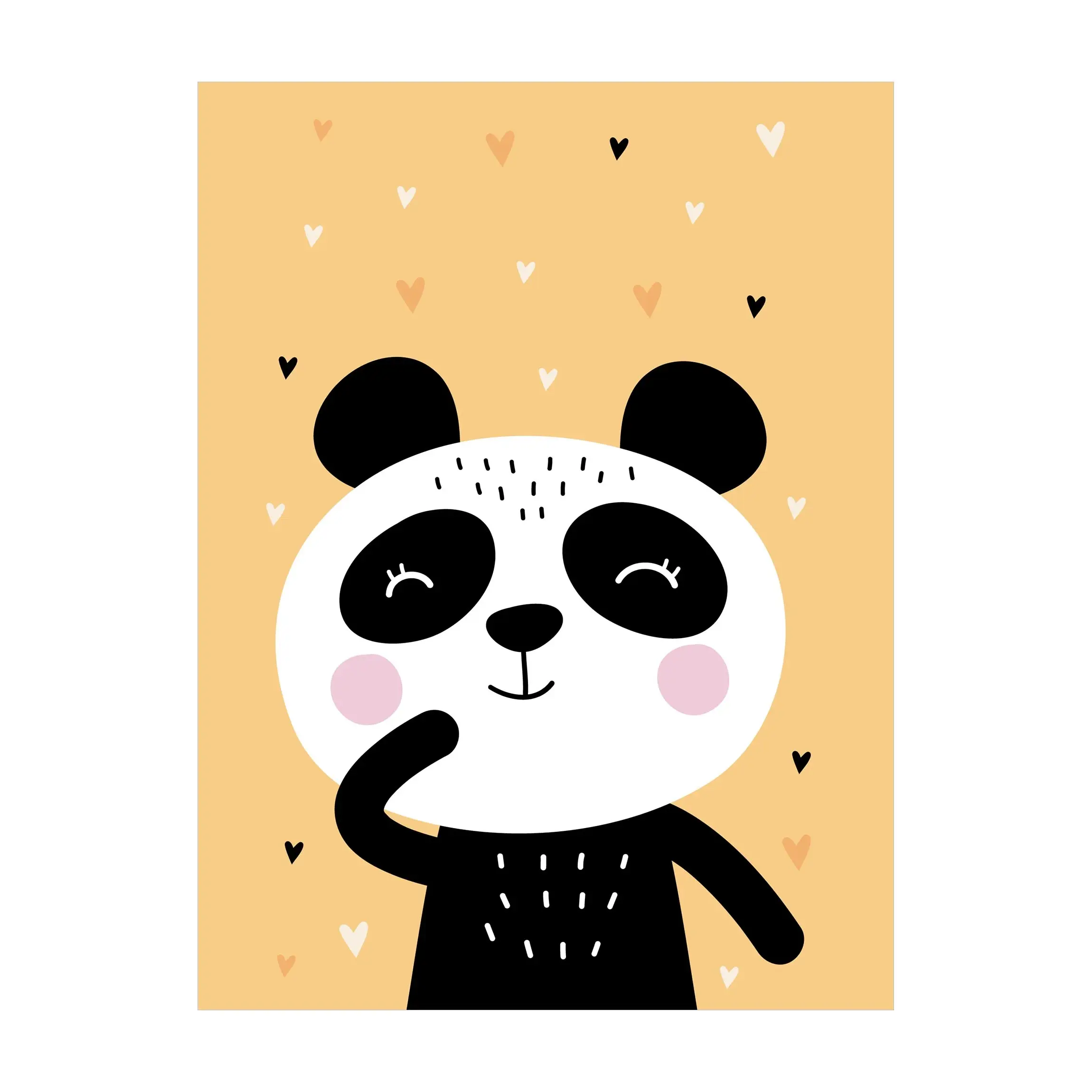 Der Panda gl眉ckliche