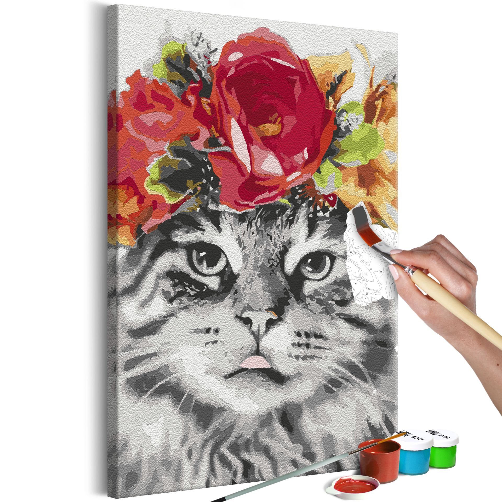 Wandbild Malen nach Zahlen Tiere Yuk kaufen | home24