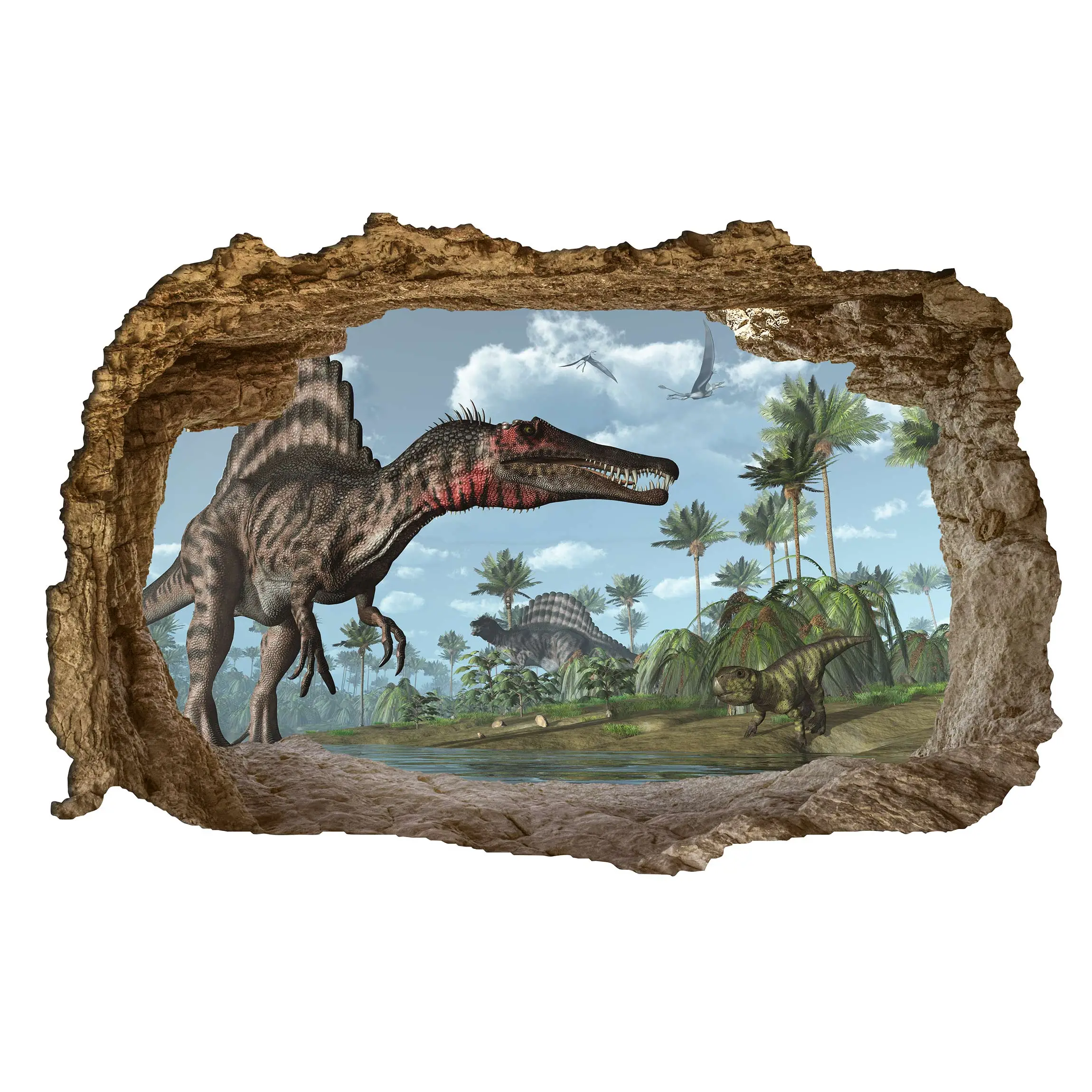 Landschaft Dinosaurier